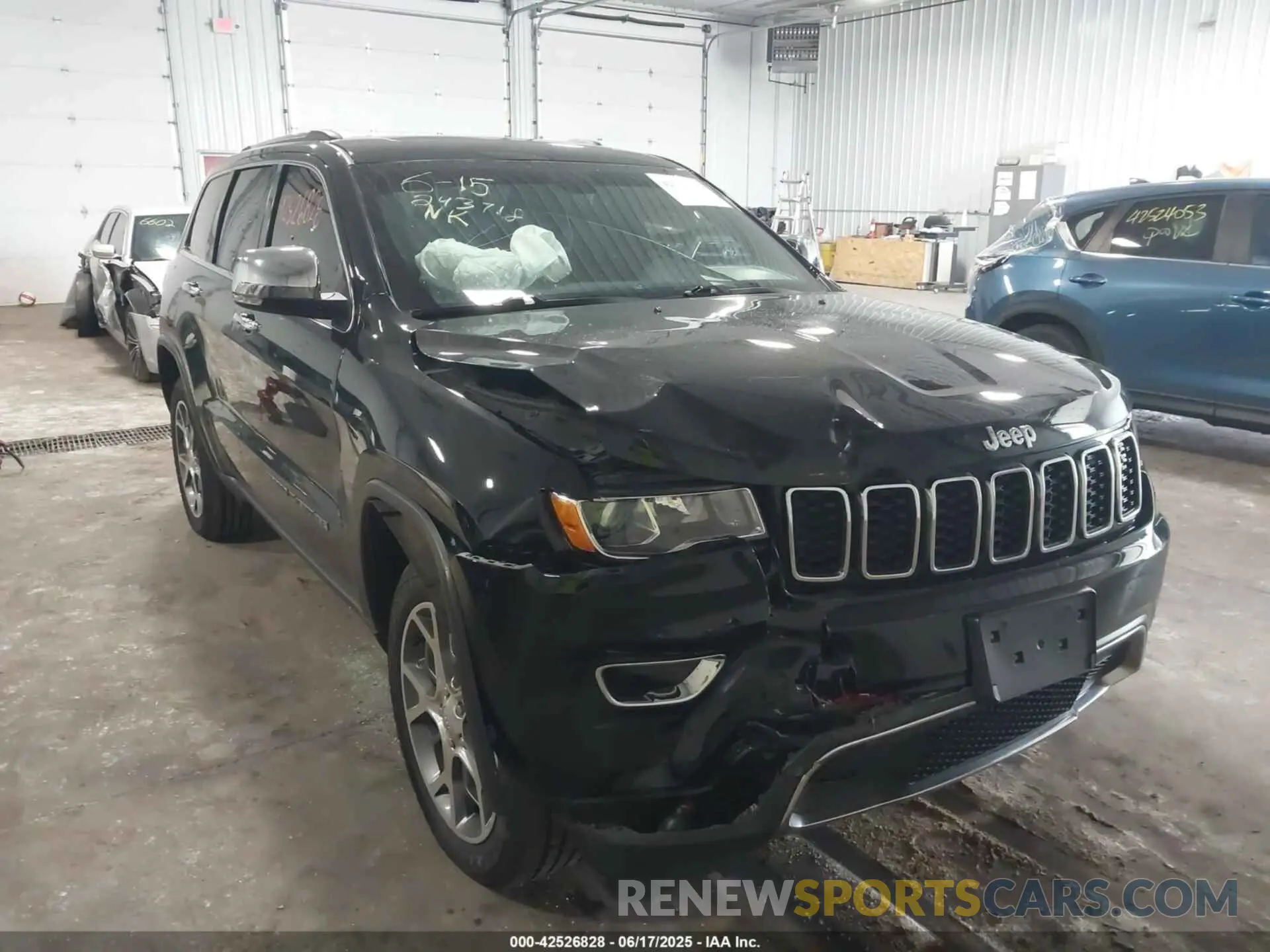 6 fotografías del automóvil dañado 1C4RJFBGXMC774892 JEEP GRAND CHEROKEE 2021