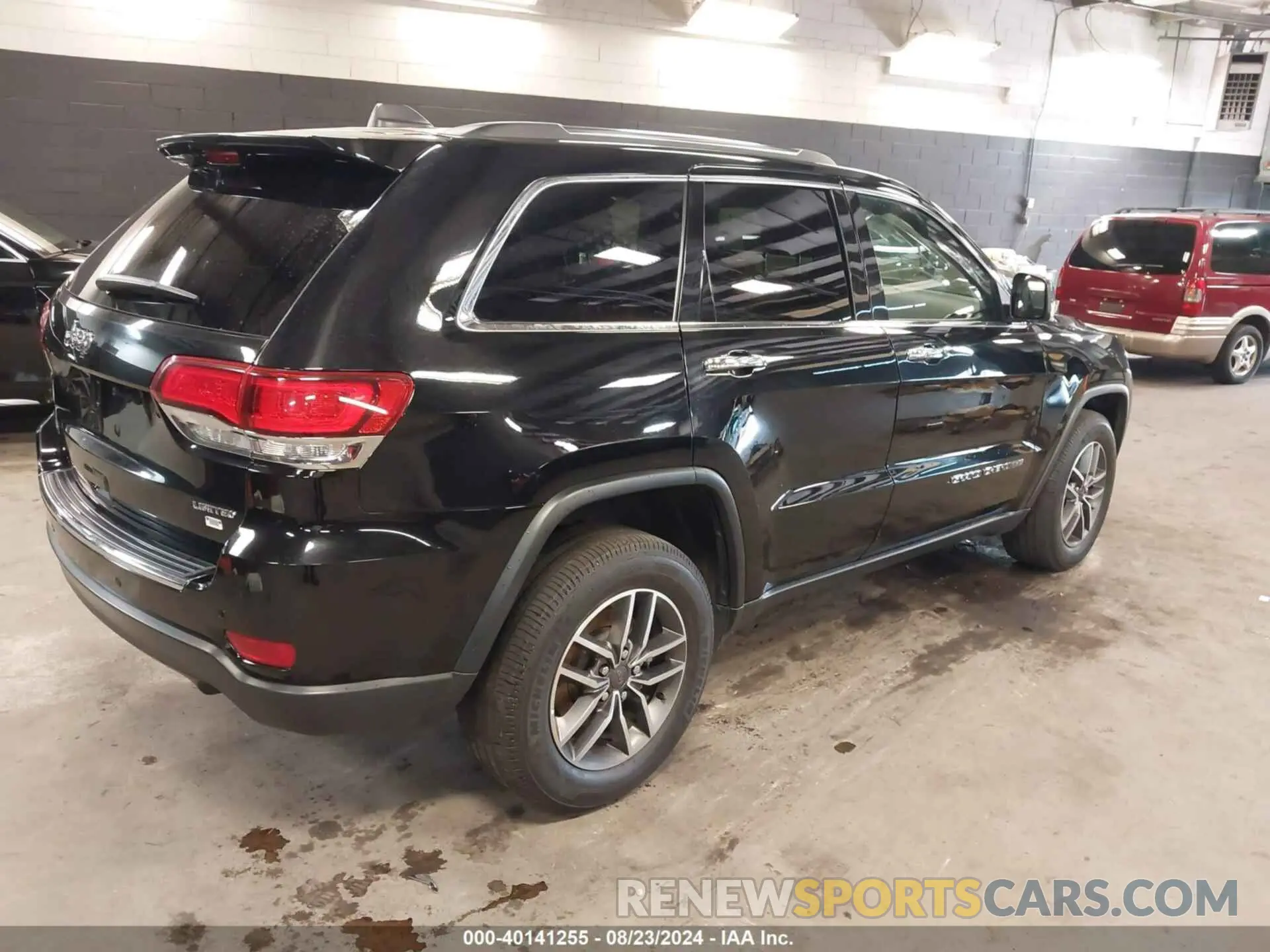 4 fotografías del automóvil dañado 1C4RJFBGXMC877410 JEEP GRAND CHEROKEE 2021