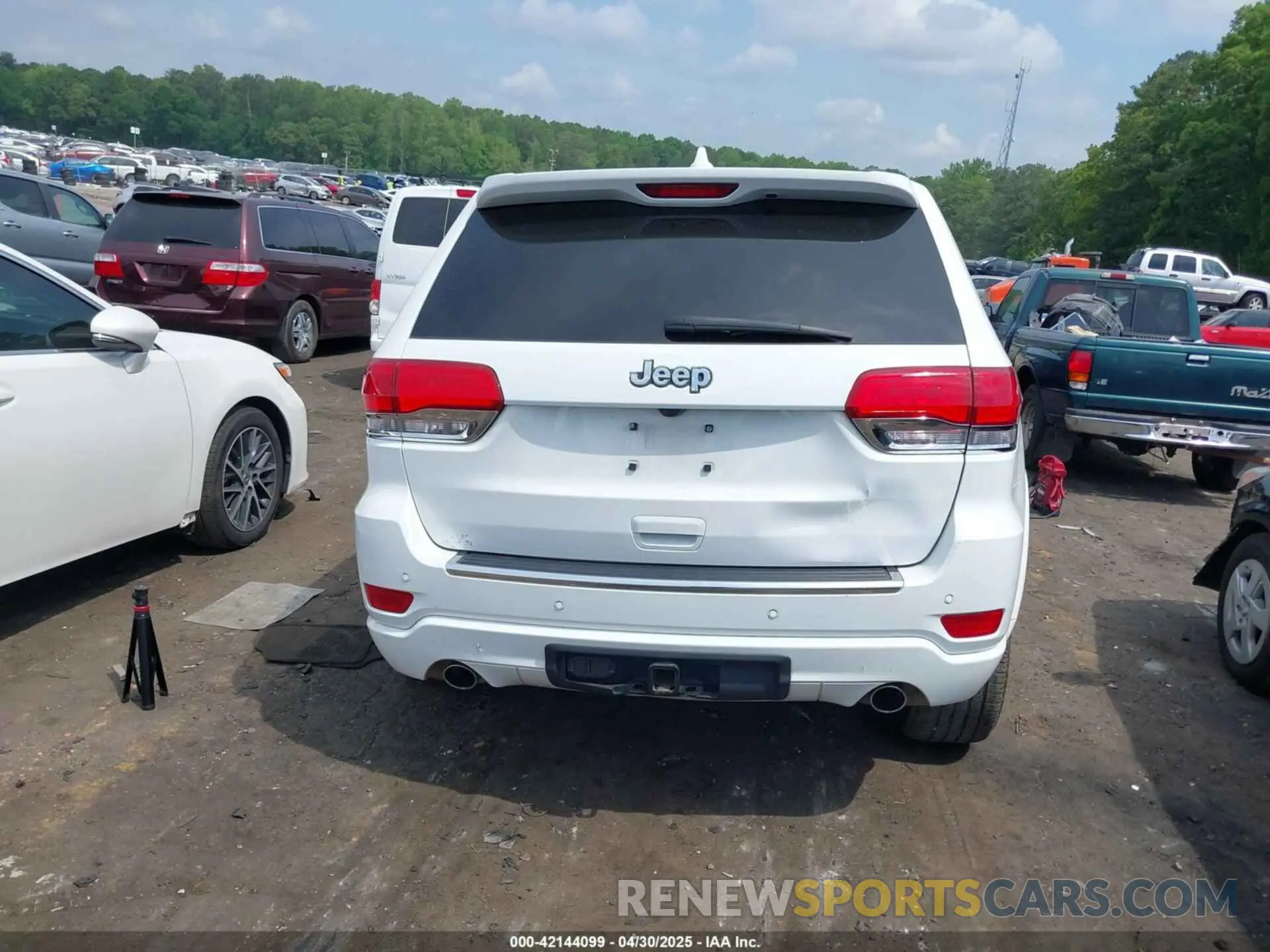 16 fotografías del automóvil dañado 1C4RJFCG0MC607195 JEEP GRAND CHEROKEE 2021