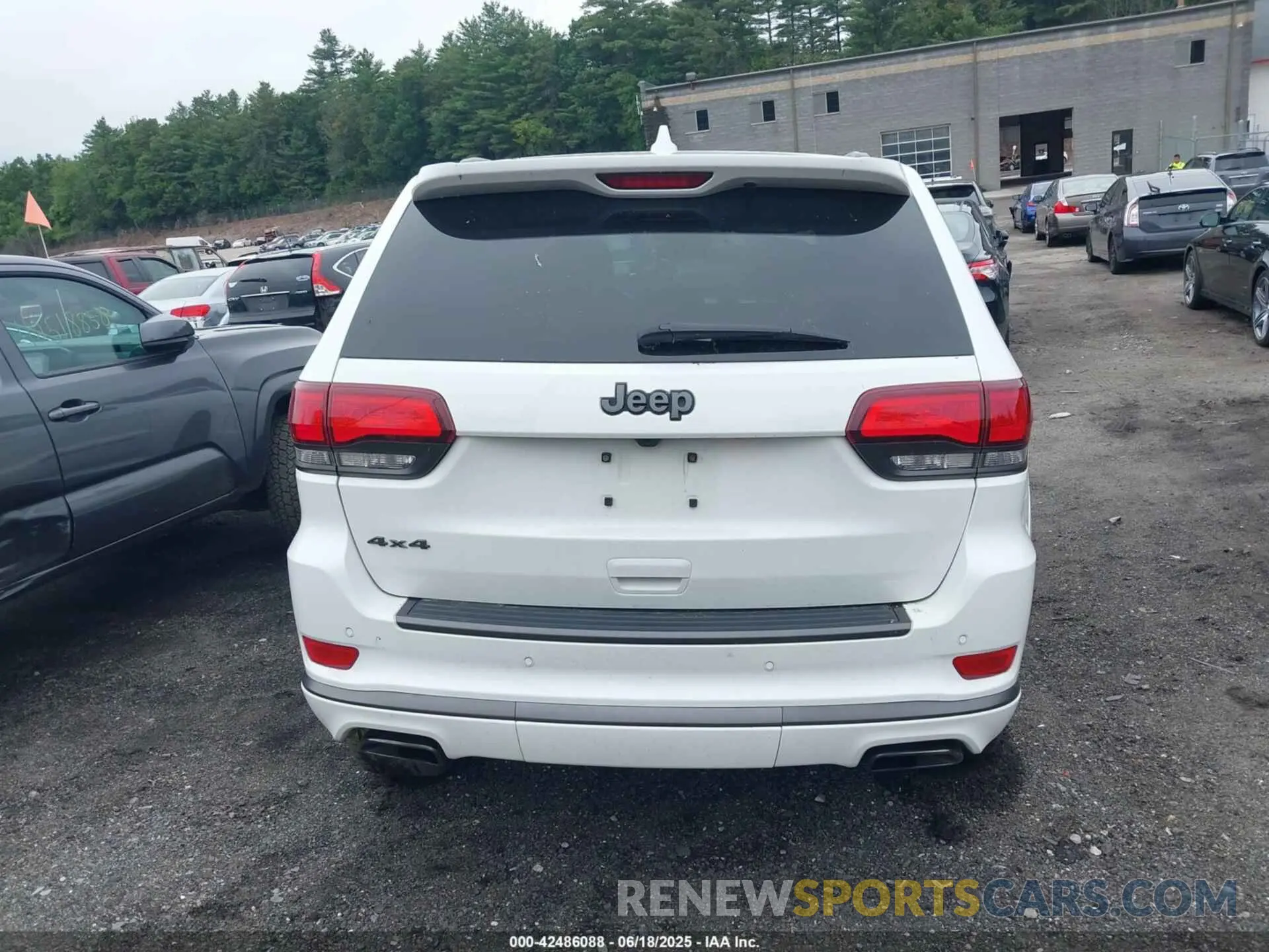 16 fotografías del automóvil dañado 1C4RJFCG0MC729006 JEEP GRAND CHEROKEE 2021