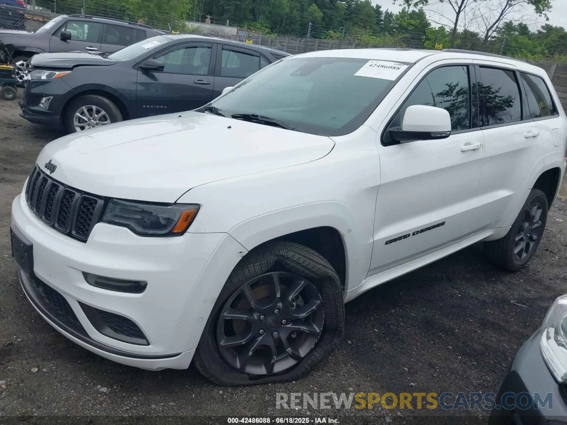 2 fotografías del automóvil dañado 1C4RJFCG0MC729006 JEEP GRAND CHEROKEE 2021