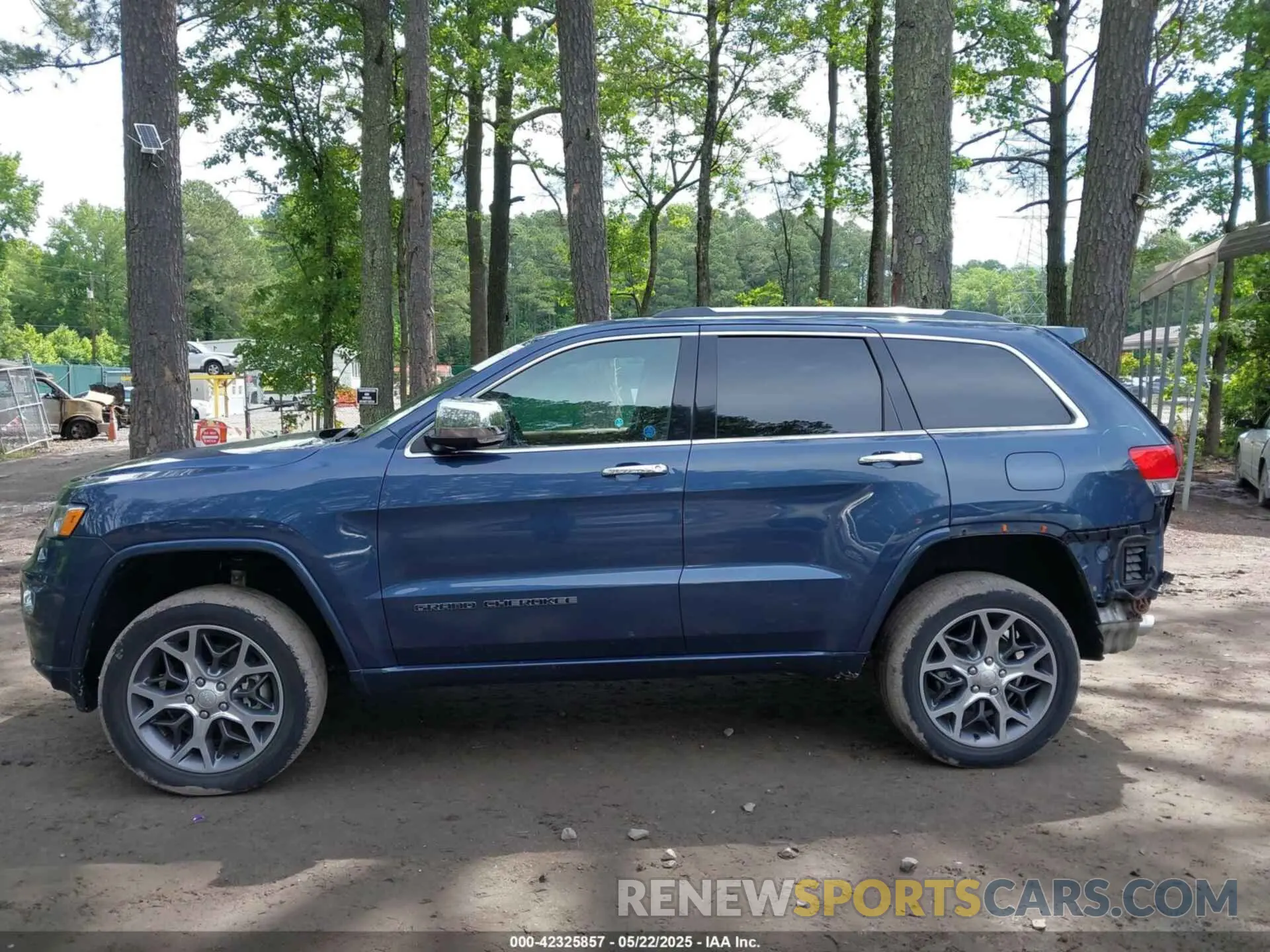 15 fotografías del automóvil dañado 1C4RJFCG3MC595186 JEEP GRAND CHEROKEE 2021