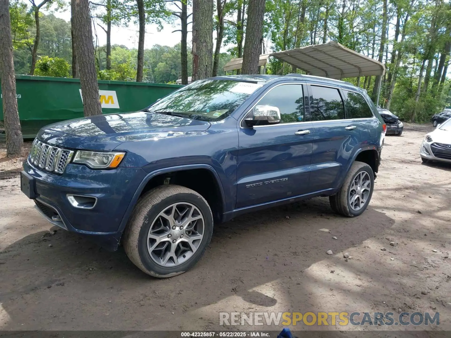 2 fotografías del automóvil dañado 1C4RJFCG3MC595186 JEEP GRAND CHEROKEE 2021