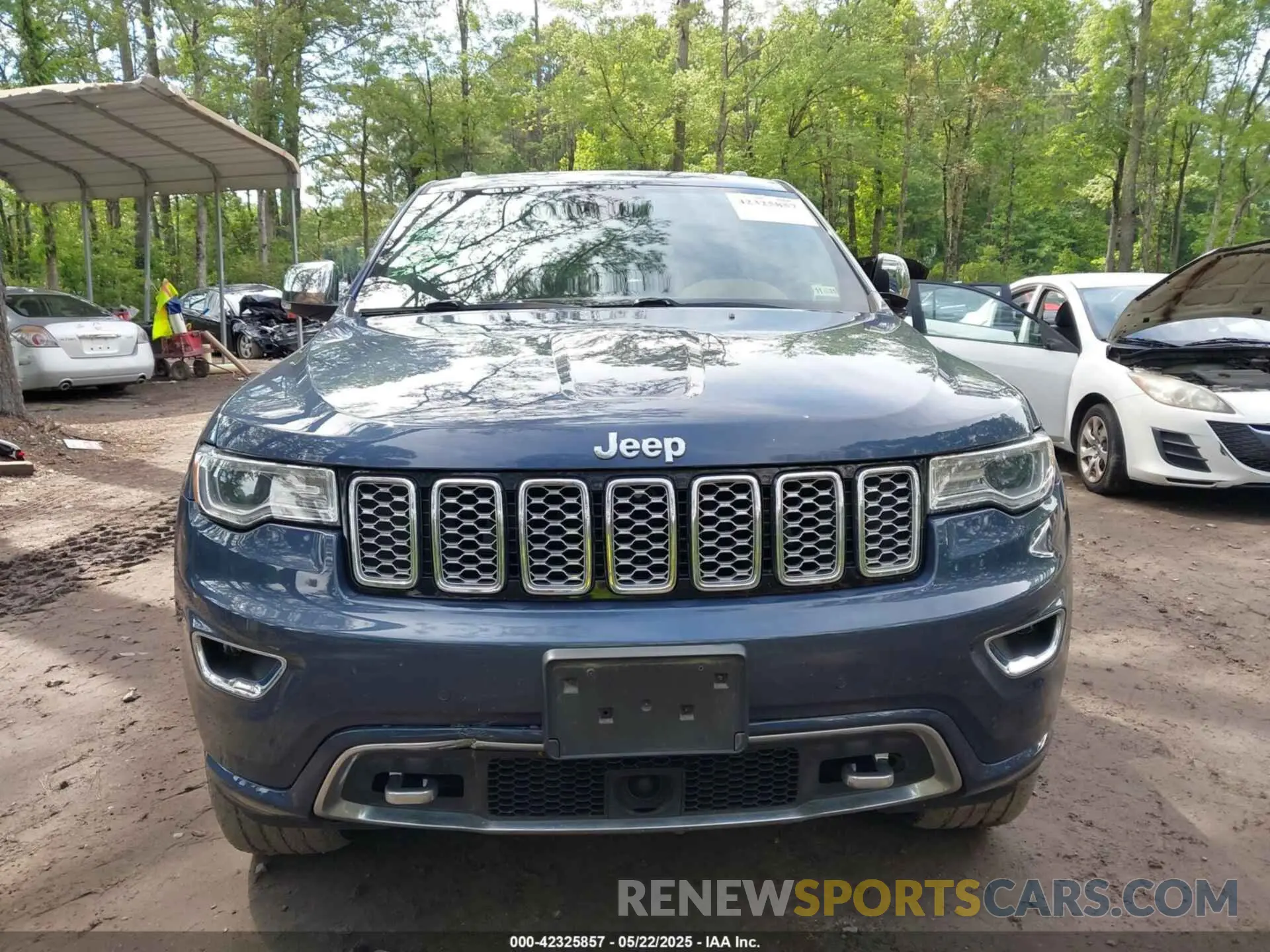 6 fotografías del automóvil dañado 1C4RJFCG3MC595186 JEEP GRAND CHEROKEE 2021