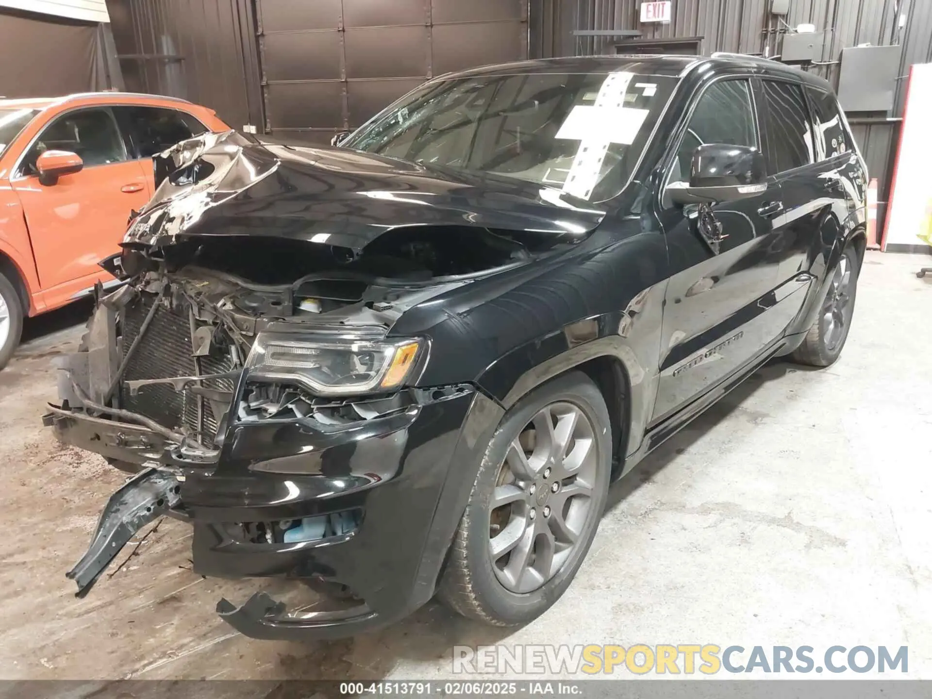 2 fotografías del automóvil dañado 1C4RJFCT3MC675438 JEEP GRAND CHEROKEE 2021
