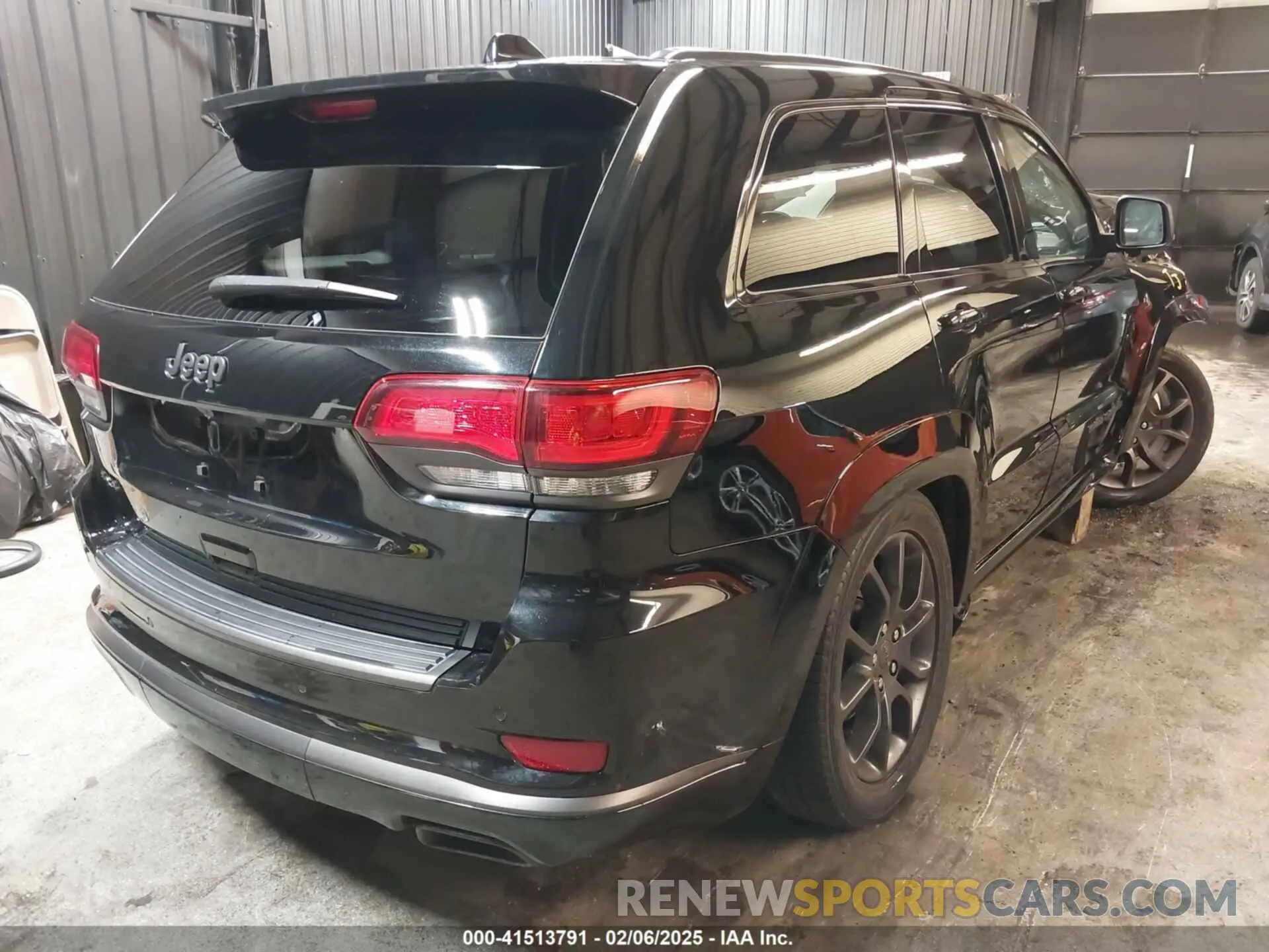 4 fotografías del automóvil dañado 1C4RJFCT3MC675438 JEEP GRAND CHEROKEE 2021