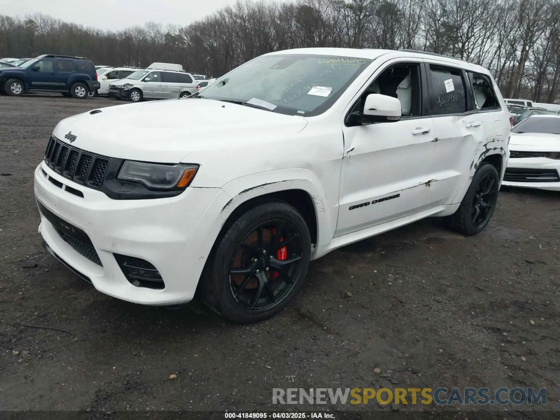 2 fotografías del automóvil dañado 1C4RJFDJ7MC548057 JEEP GRAND CHEROKEE 2021