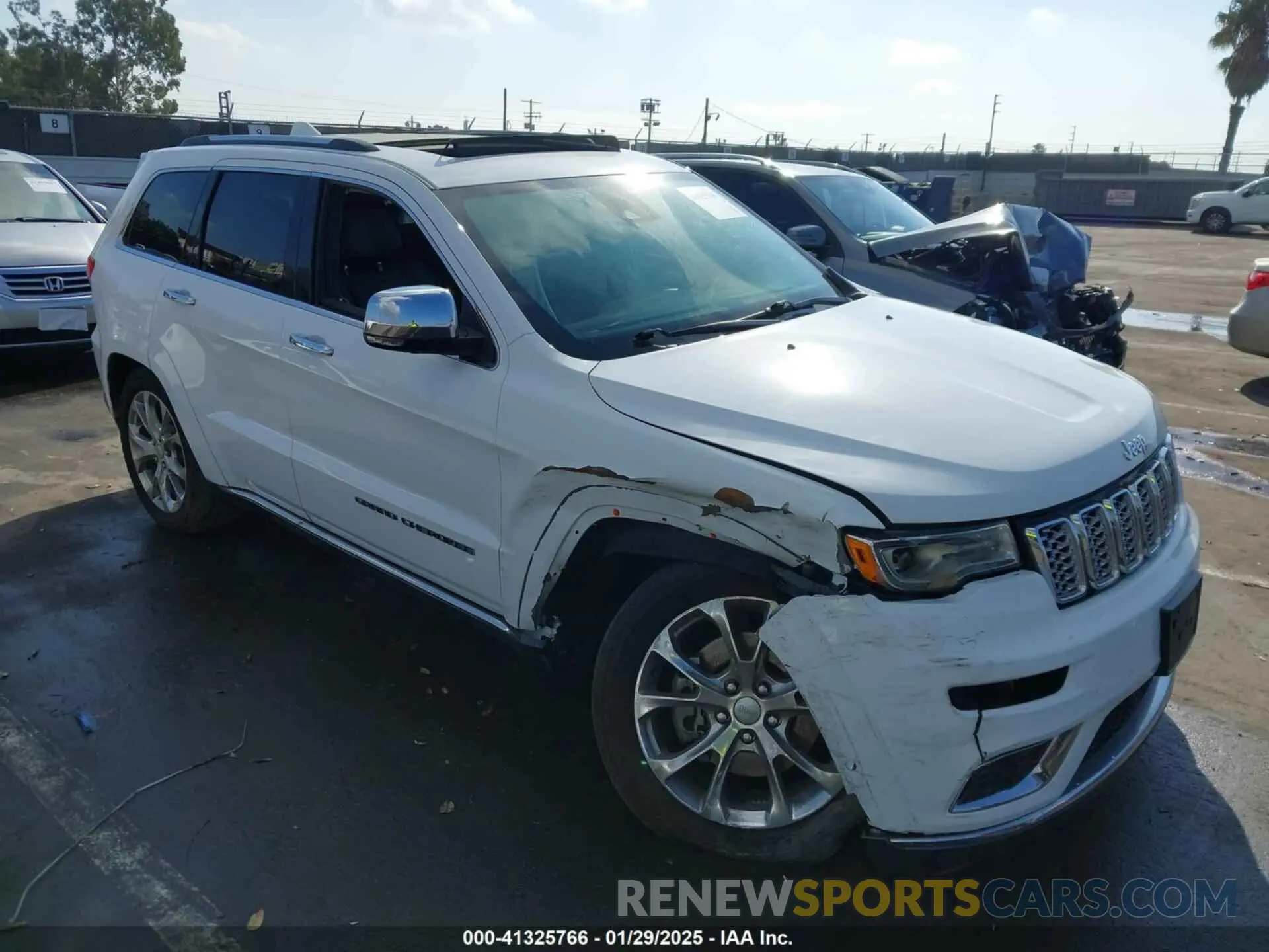 1 fotografías del automóvil dañado 1C4RJFJG6MC569460 JEEP GRAND CHEROKEE 2021