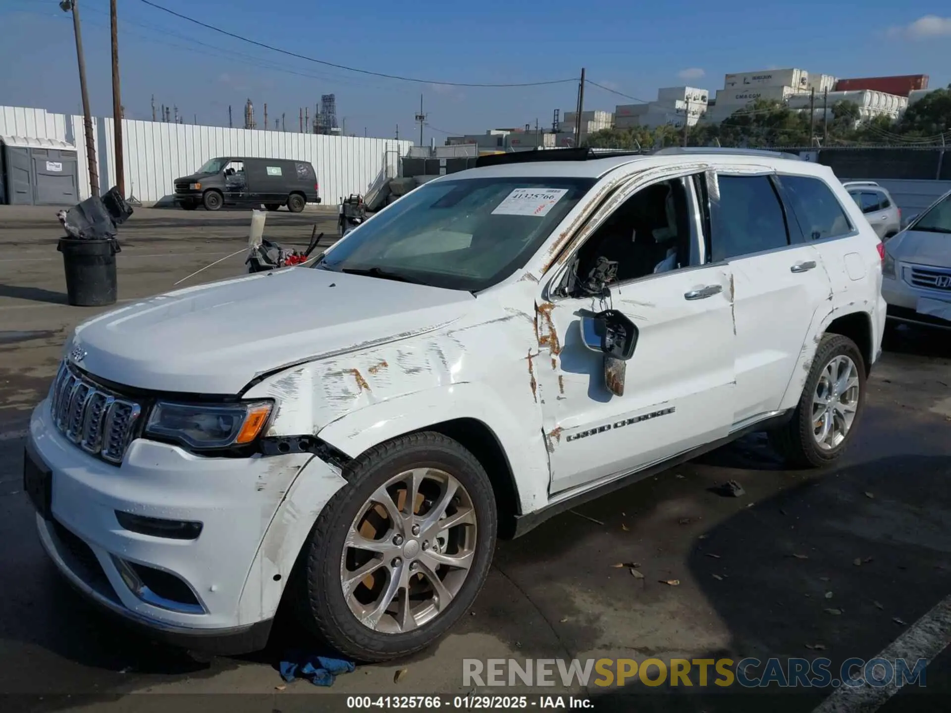 6 fotografías del automóvil dañado 1C4RJFJG6MC569460 JEEP GRAND CHEROKEE 2021