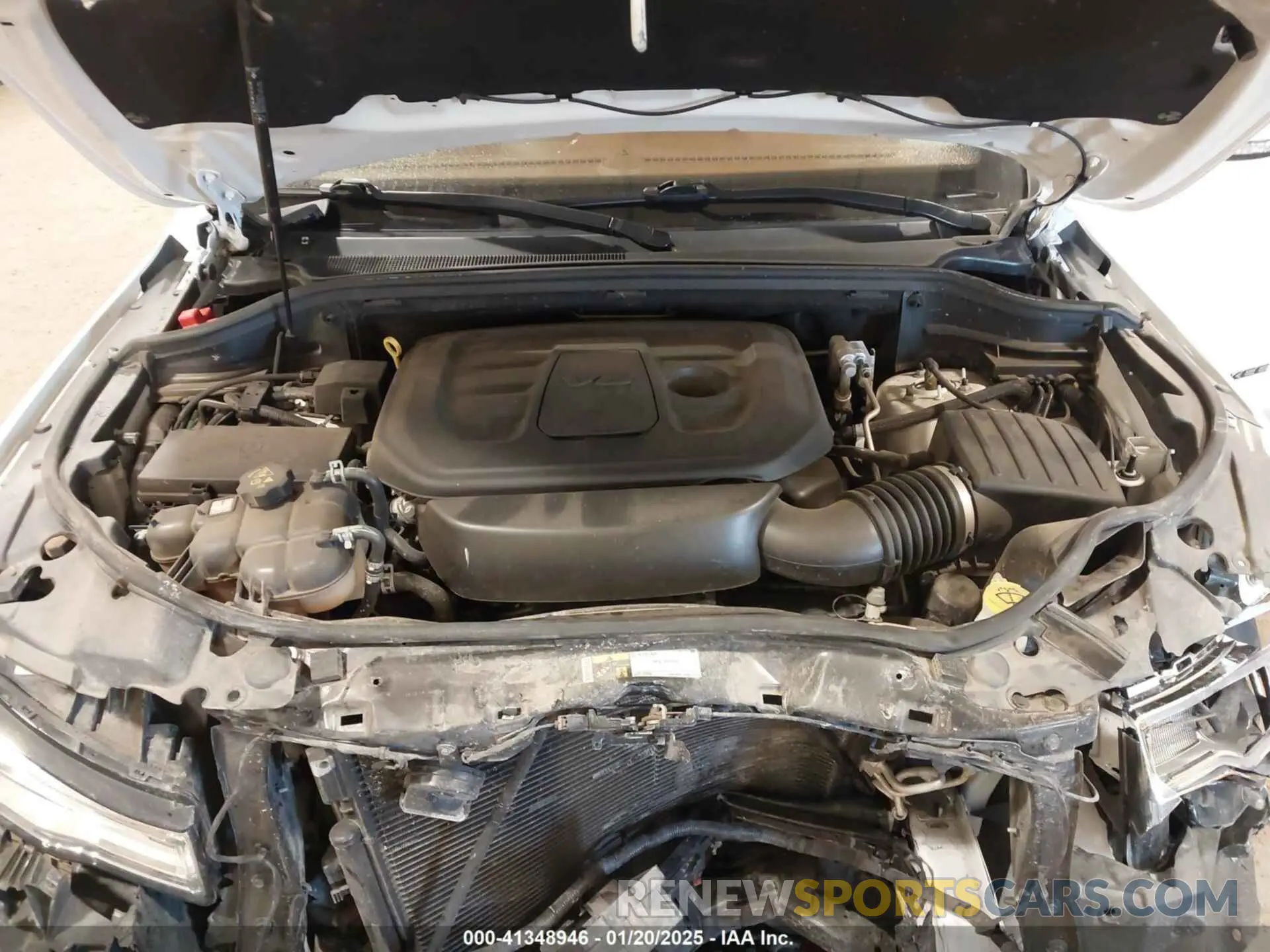 10 fotografías del automóvil dañado 1C4RJFJGXMC568585 JEEP GRAND CHEROKEE 2021