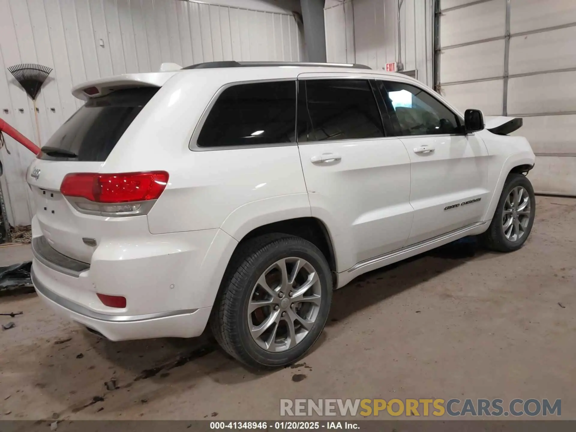 4 fotografías del automóvil dañado 1C4RJFJGXMC568585 JEEP GRAND CHEROKEE 2021