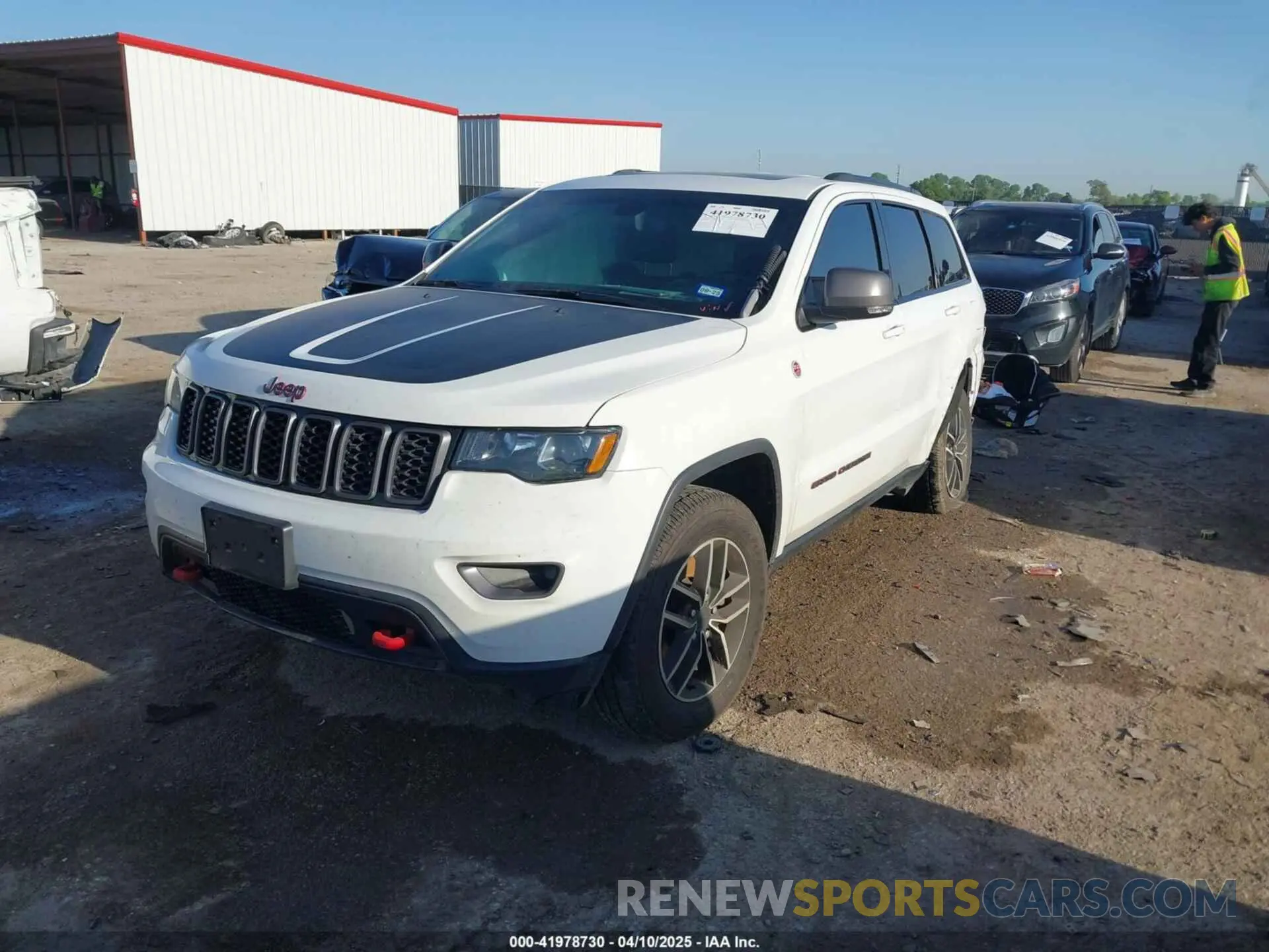 2 fotografías del automóvil dañado 1C4RJFLG8MC829418 JEEP GRAND CHEROKEE 2021