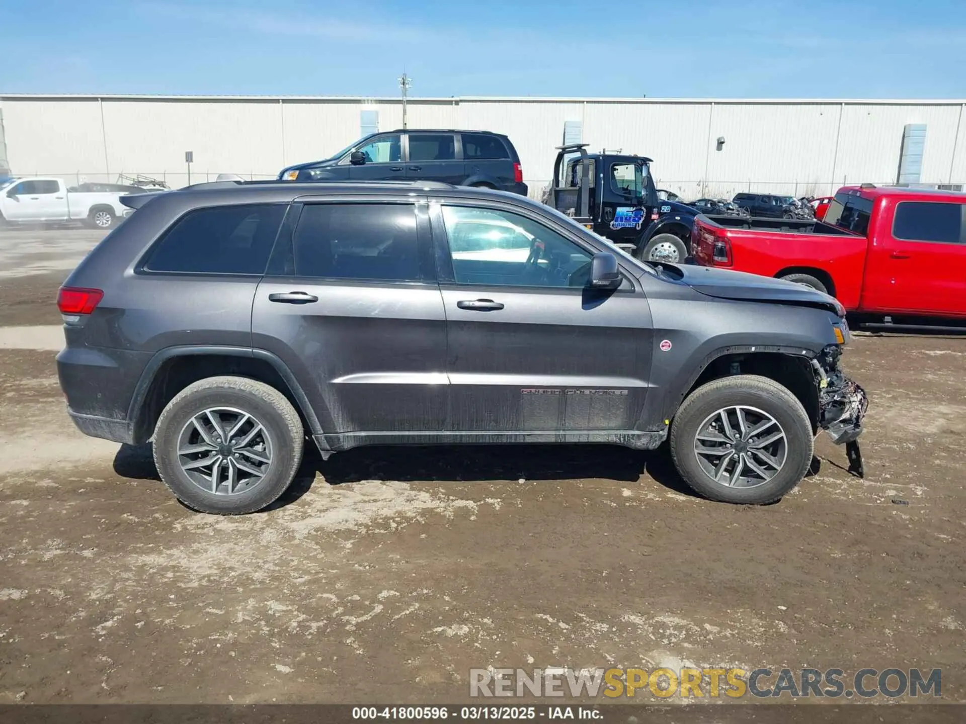 13 fotografías del automóvil dañado 1C4RJFLGXMC716795 JEEP GRAND CHEROKEE 2021