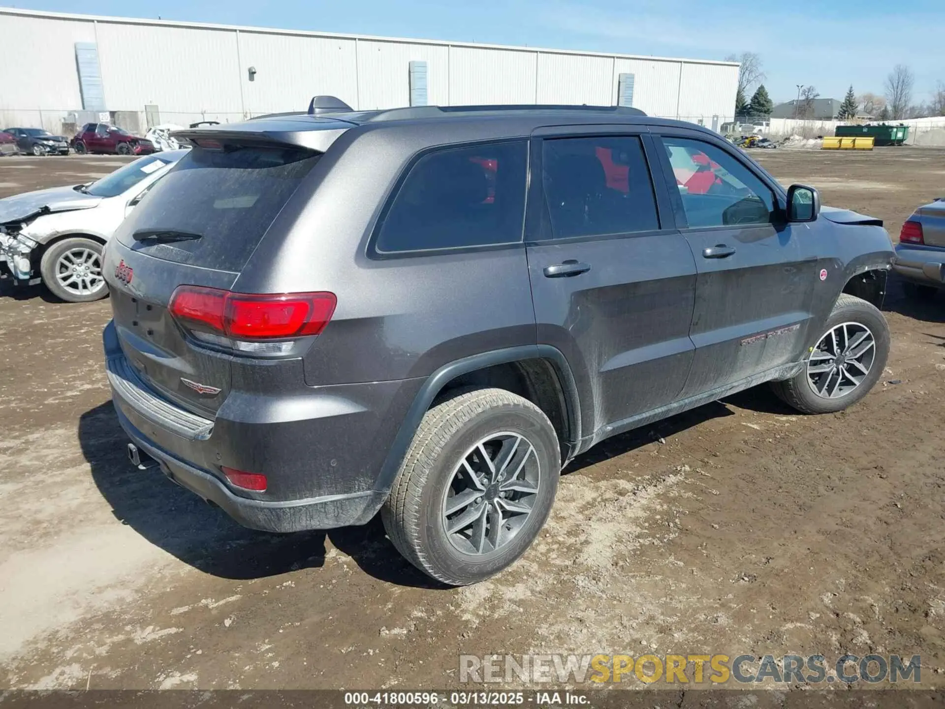 4 fotografías del automóvil dañado 1C4RJFLGXMC716795 JEEP GRAND CHEROKEE 2021
