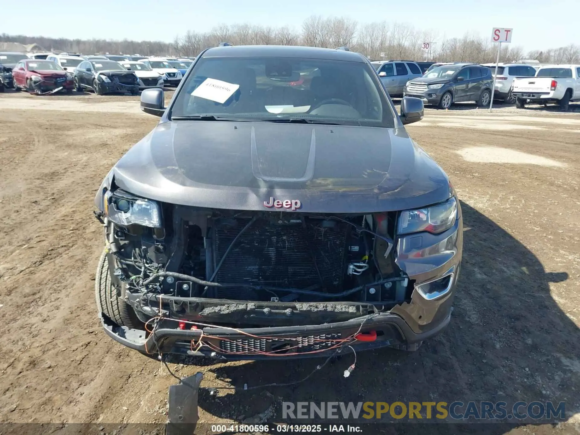 6 fotografías del automóvil dañado 1C4RJFLGXMC716795 JEEP GRAND CHEROKEE 2021