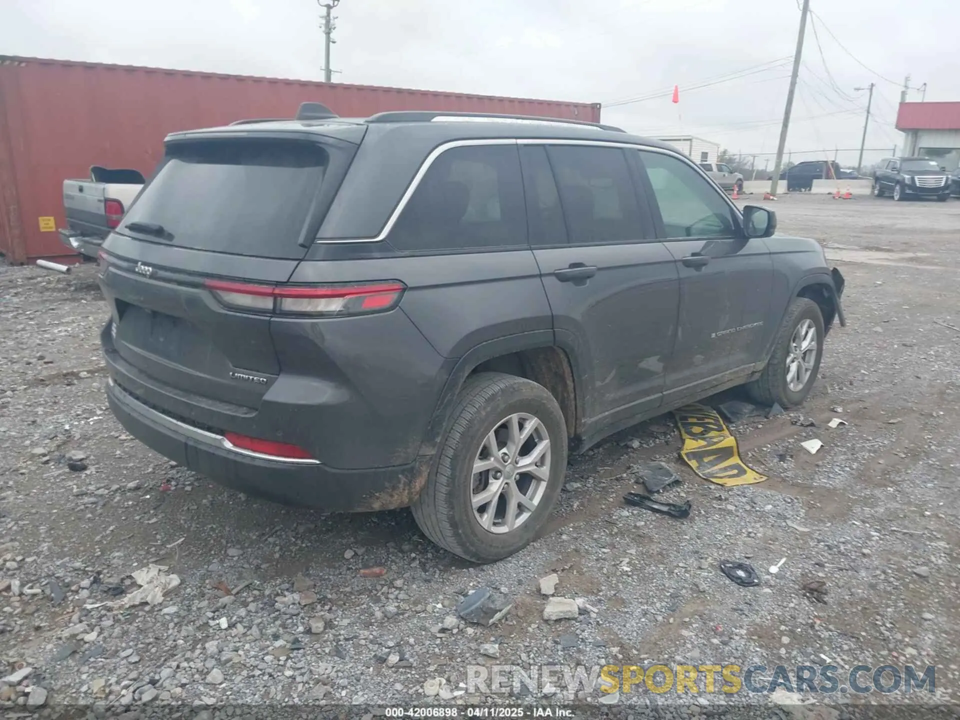 4 fotografías del automóvil dañado 1C4RJGBG3N8547912 JEEP GRAND CHEROKEE 2022