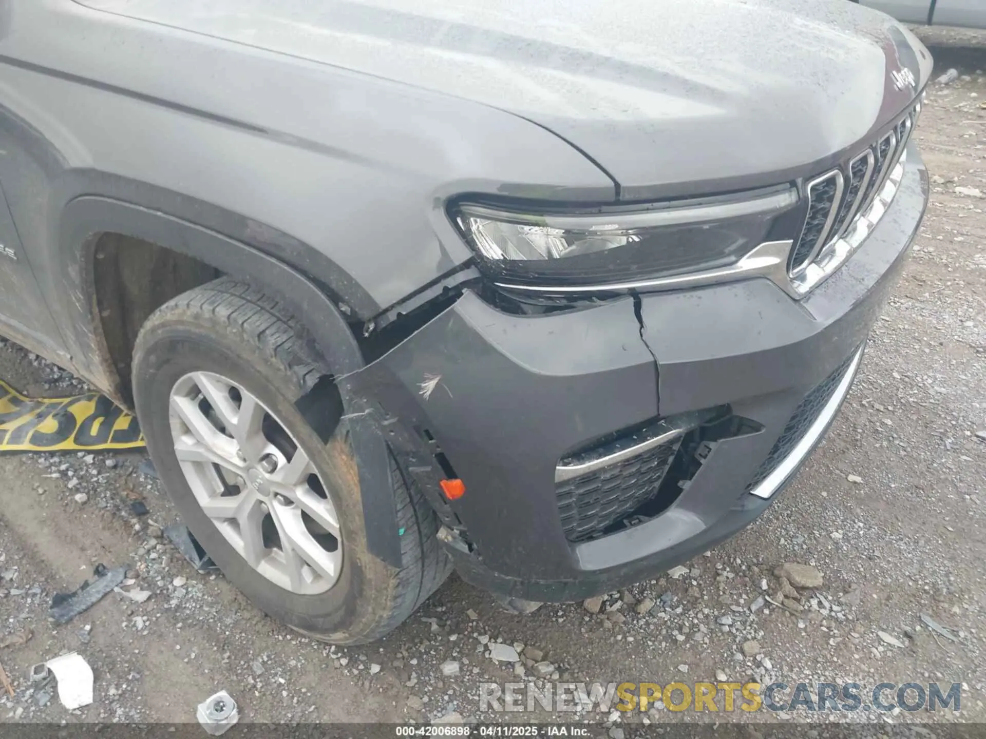 6 fotografías del automóvil dañado 1C4RJGBG3N8547912 JEEP GRAND CHEROKEE 2022