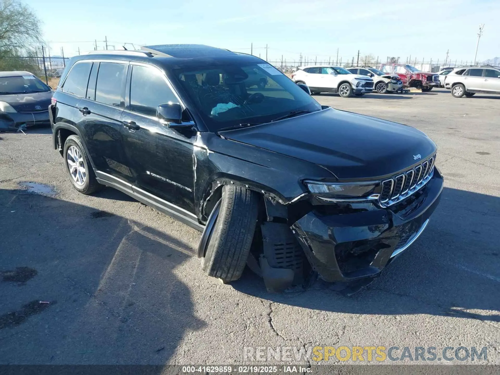 1 fotografías del automóvil dañado 1C4RJGBG6N8591855 JEEP GRAND CHEROKEE 2022