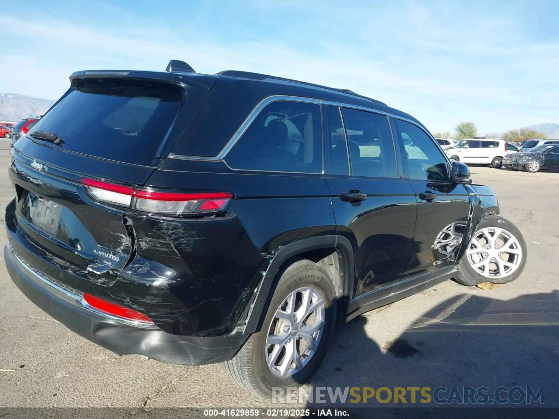 4 fotografías del automóvil dañado 1C4RJGBG6N8591855 JEEP GRAND CHEROKEE 2022