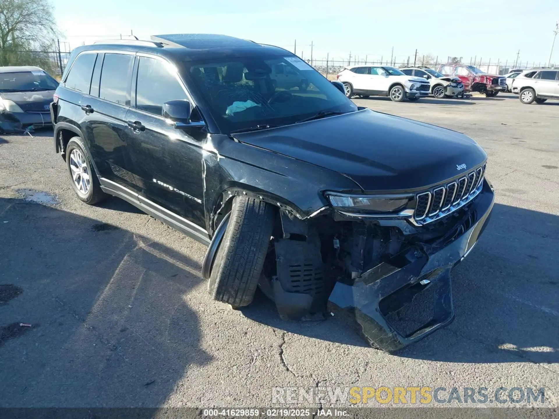6 fotografías del automóvil dañado 1C4RJGBG6N8591855 JEEP GRAND CHEROKEE 2022
