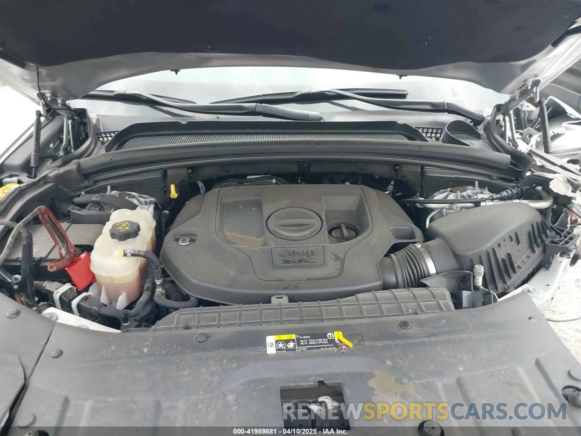 10 fotografías del automóvil dañado 1C4RJGDG2N8631233 JEEP GRAND CHEROKEE 2022