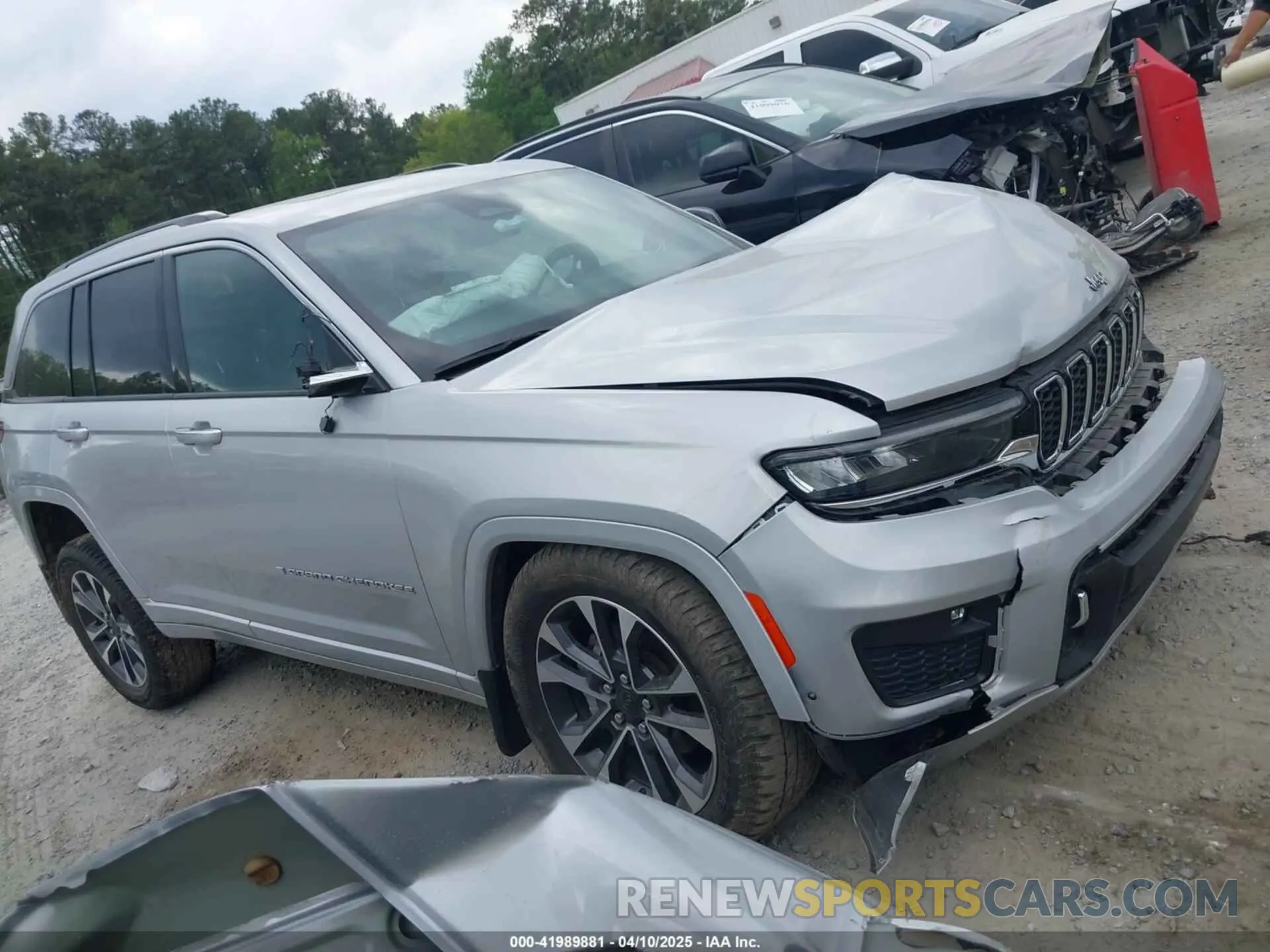 13 fotografías del automóvil dañado 1C4RJGDG2N8631233 JEEP GRAND CHEROKEE 2022