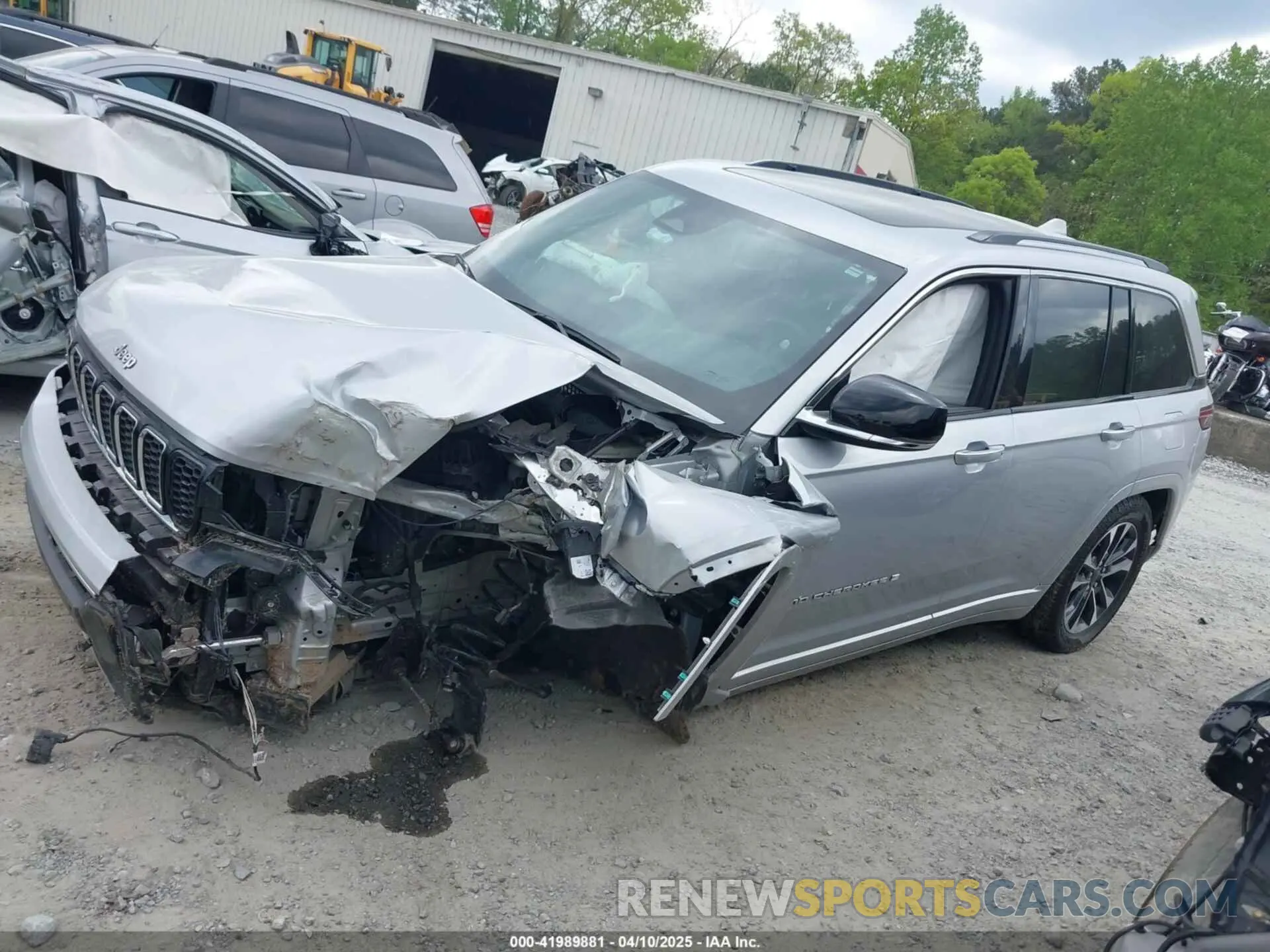 14 fotografías del automóvil dañado 1C4RJGDG2N8631233 JEEP GRAND CHEROKEE 2022