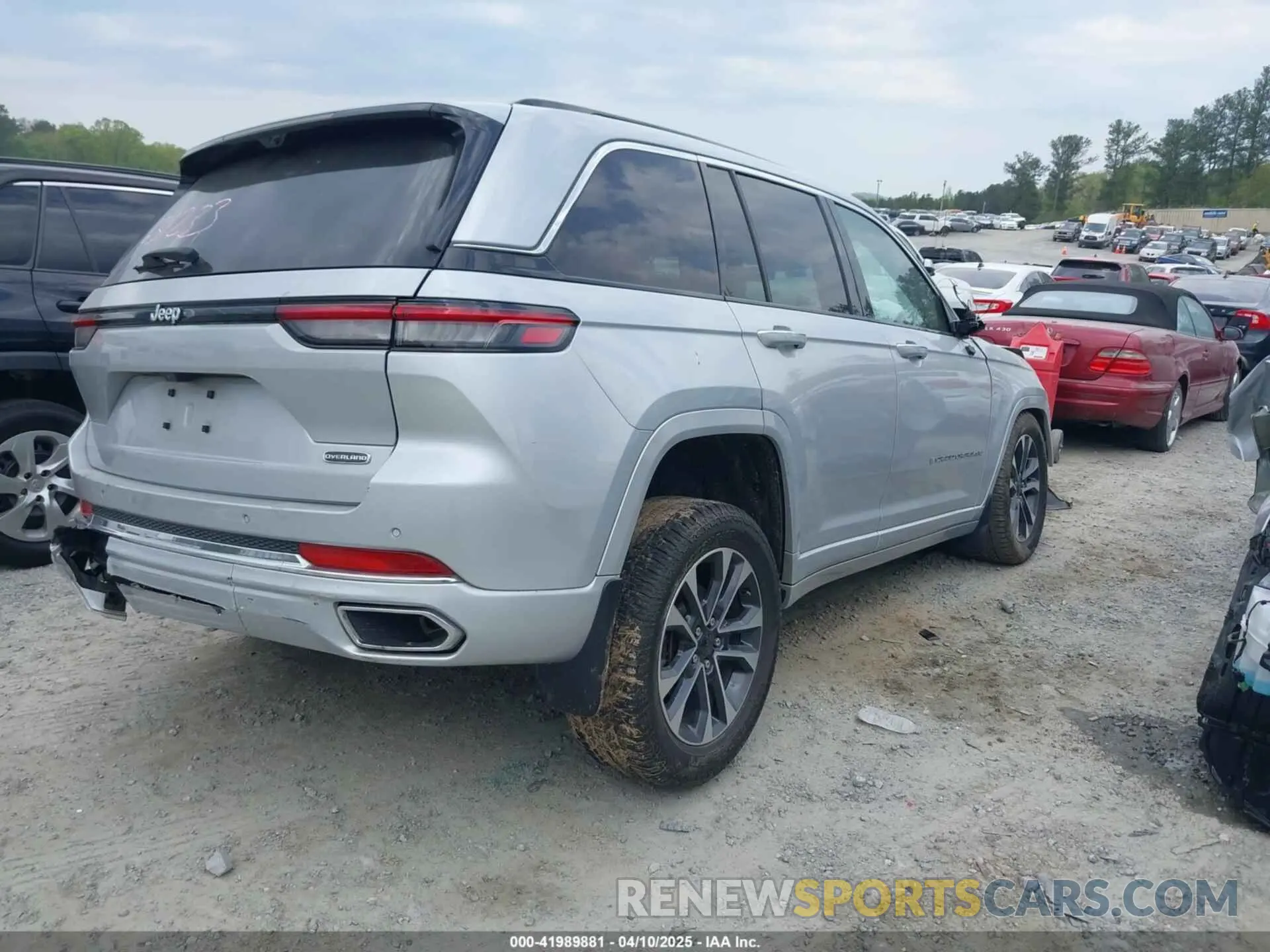 4 fotografías del automóvil dañado 1C4RJGDG2N8631233 JEEP GRAND CHEROKEE 2022