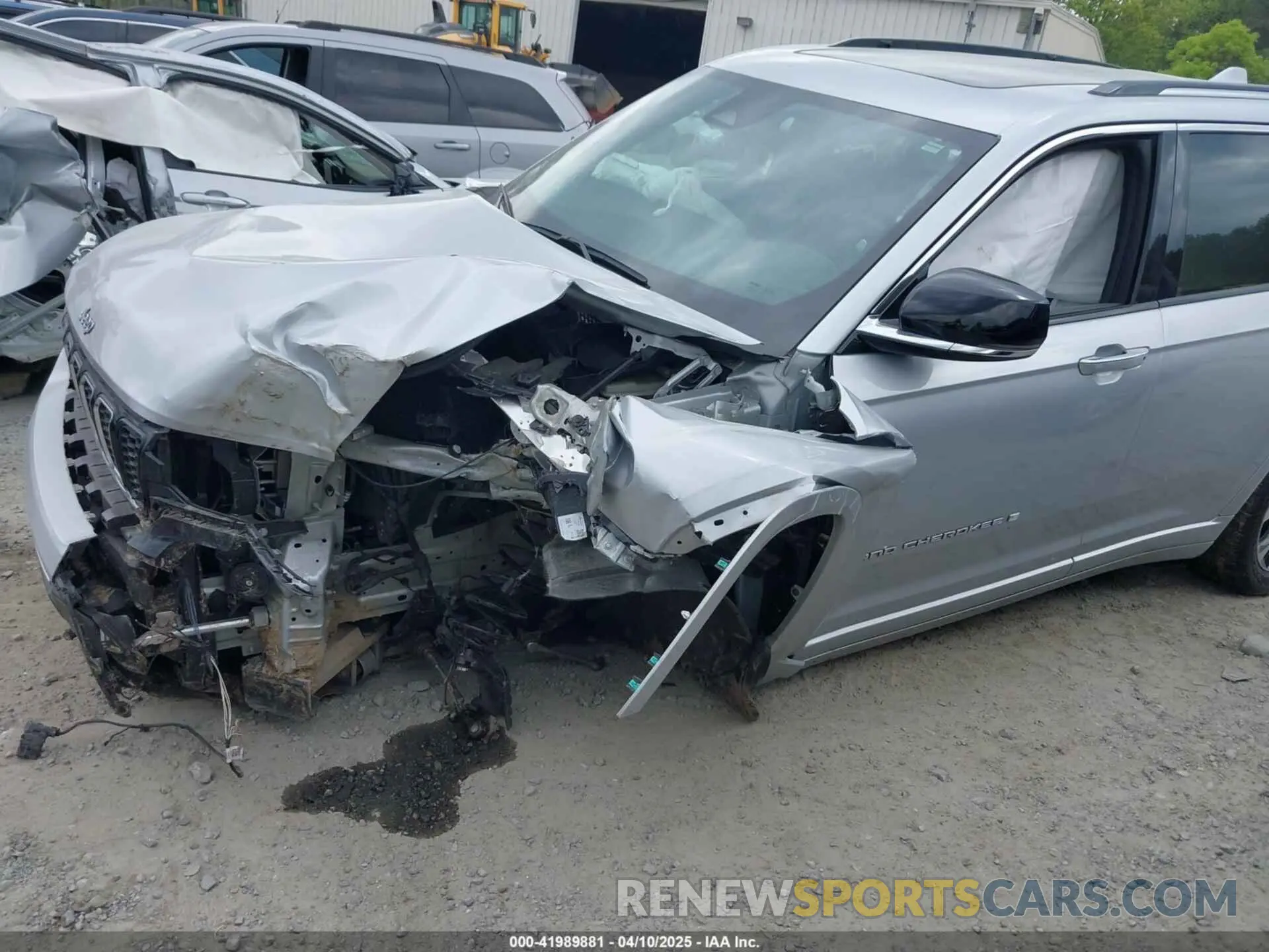 6 fotografías del automóvil dañado 1C4RJGDG2N8631233 JEEP GRAND CHEROKEE 2022