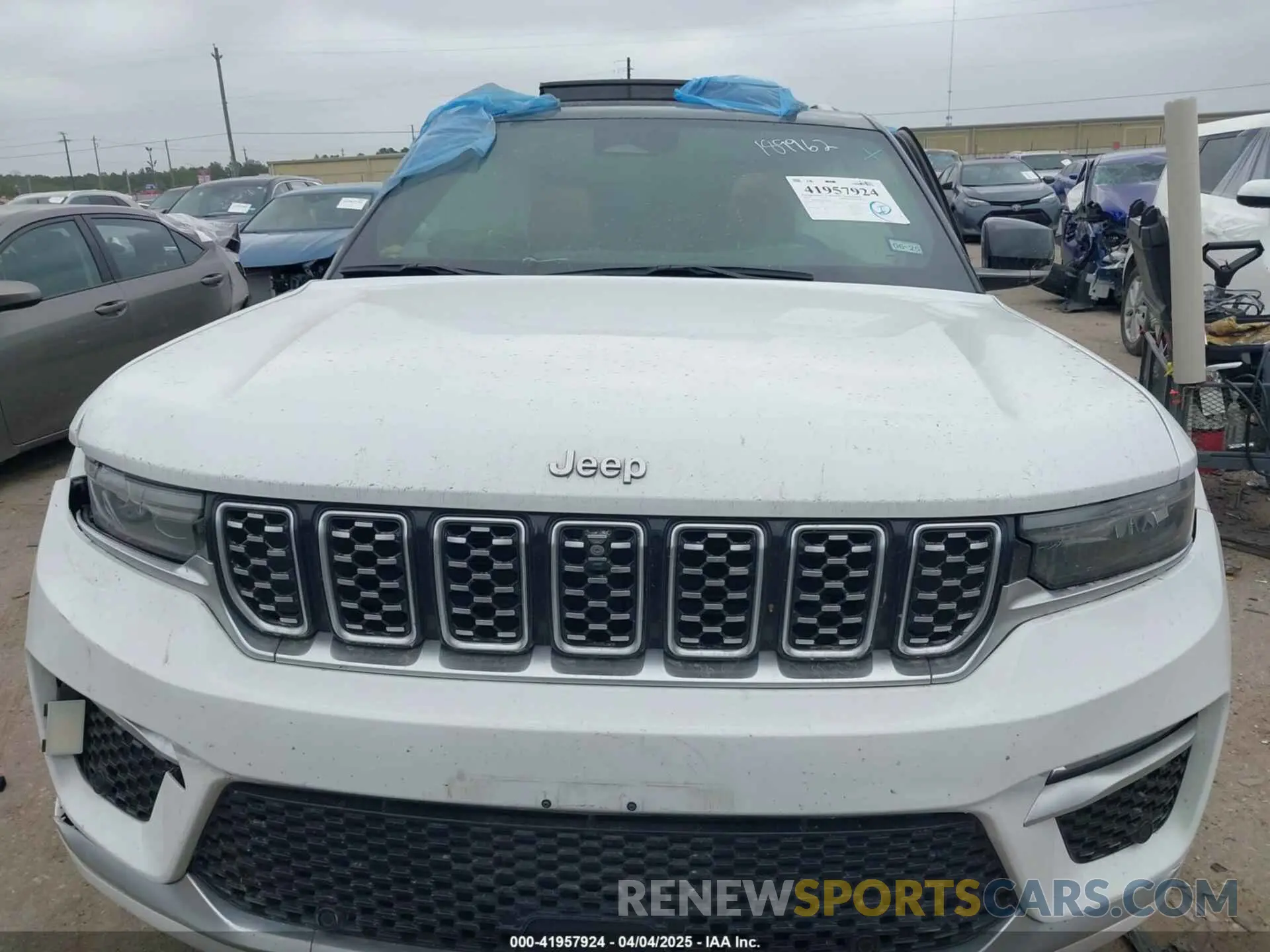11 fotografías del automóvil dañado 1C4RJGEG3N8636665 JEEP GRAND CHEROKEE 2022