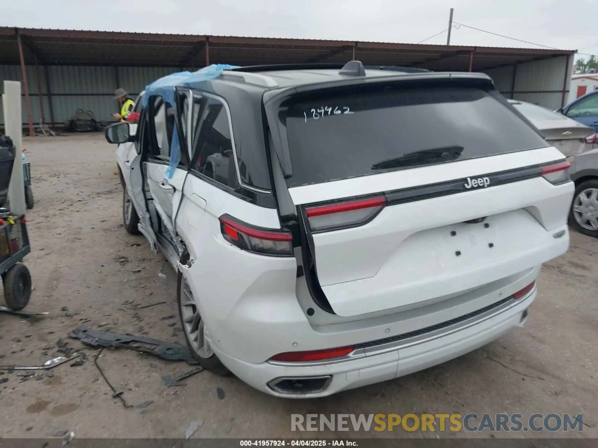 3 fotografías del automóvil dañado 1C4RJGEG3N8636665 JEEP GRAND CHEROKEE 2022