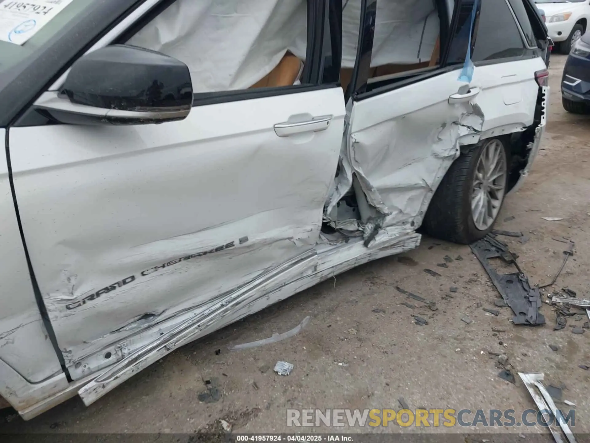 6 fotografías del automóvil dañado 1C4RJGEG3N8636665 JEEP GRAND CHEROKEE 2022