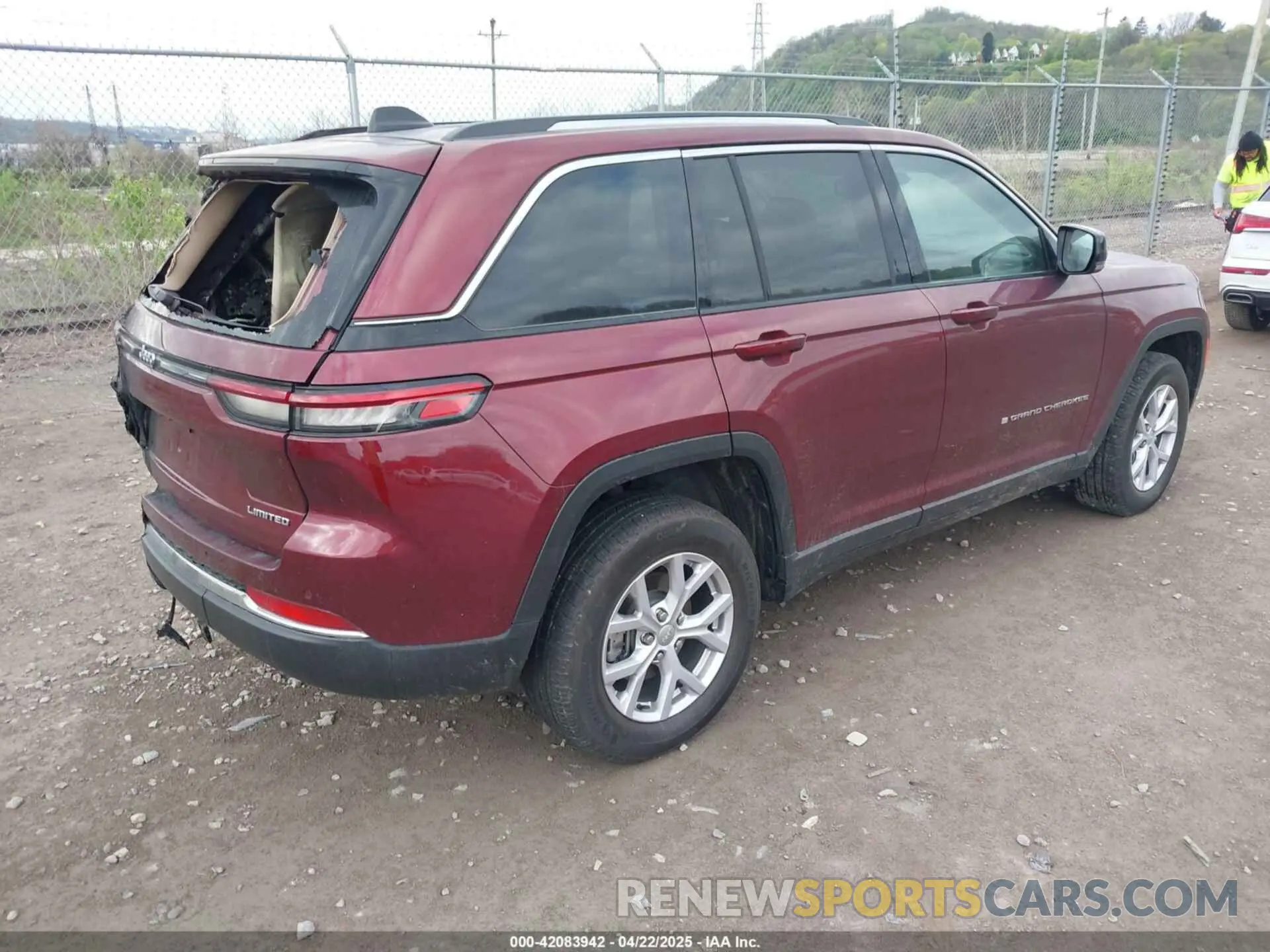 4 fotografías del automóvil dañado 1C4RJHBG2N8612156 JEEP GRAND CHEROKEE 2022