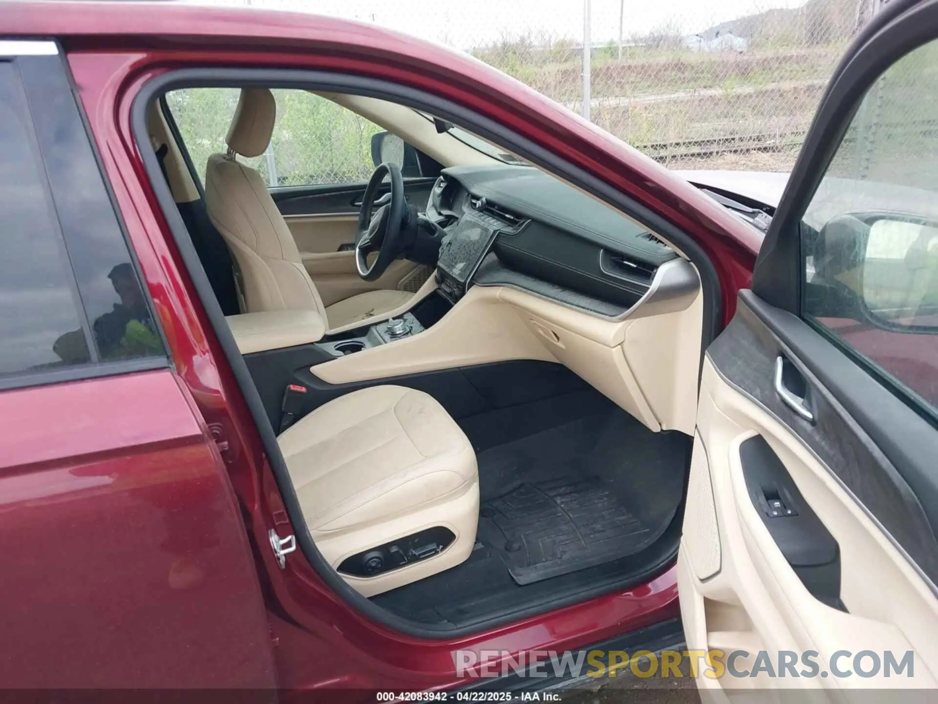 5 fotografías del automóvil dañado 1C4RJHBG2N8612156 JEEP GRAND CHEROKEE 2022