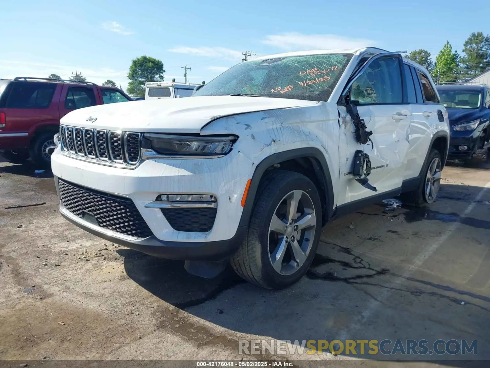 2 fotografías del automóvil dañado 1C4RJHBG3N8540707 JEEP GRAND CHEROKEE 2022