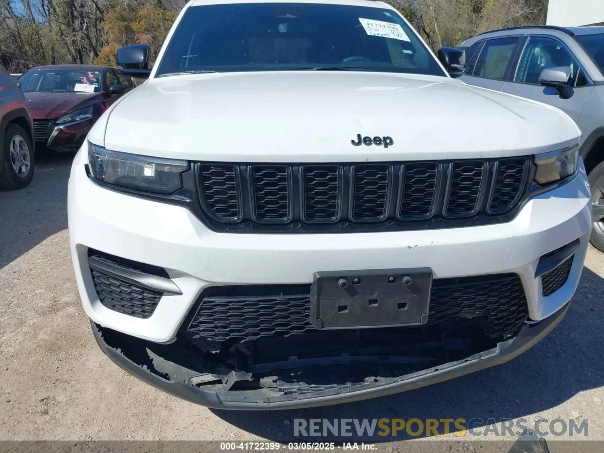 6 fotografías del automóvil dañado 1C4RJGAG4P8883489 JEEP GRAND CHEROKEE 2023