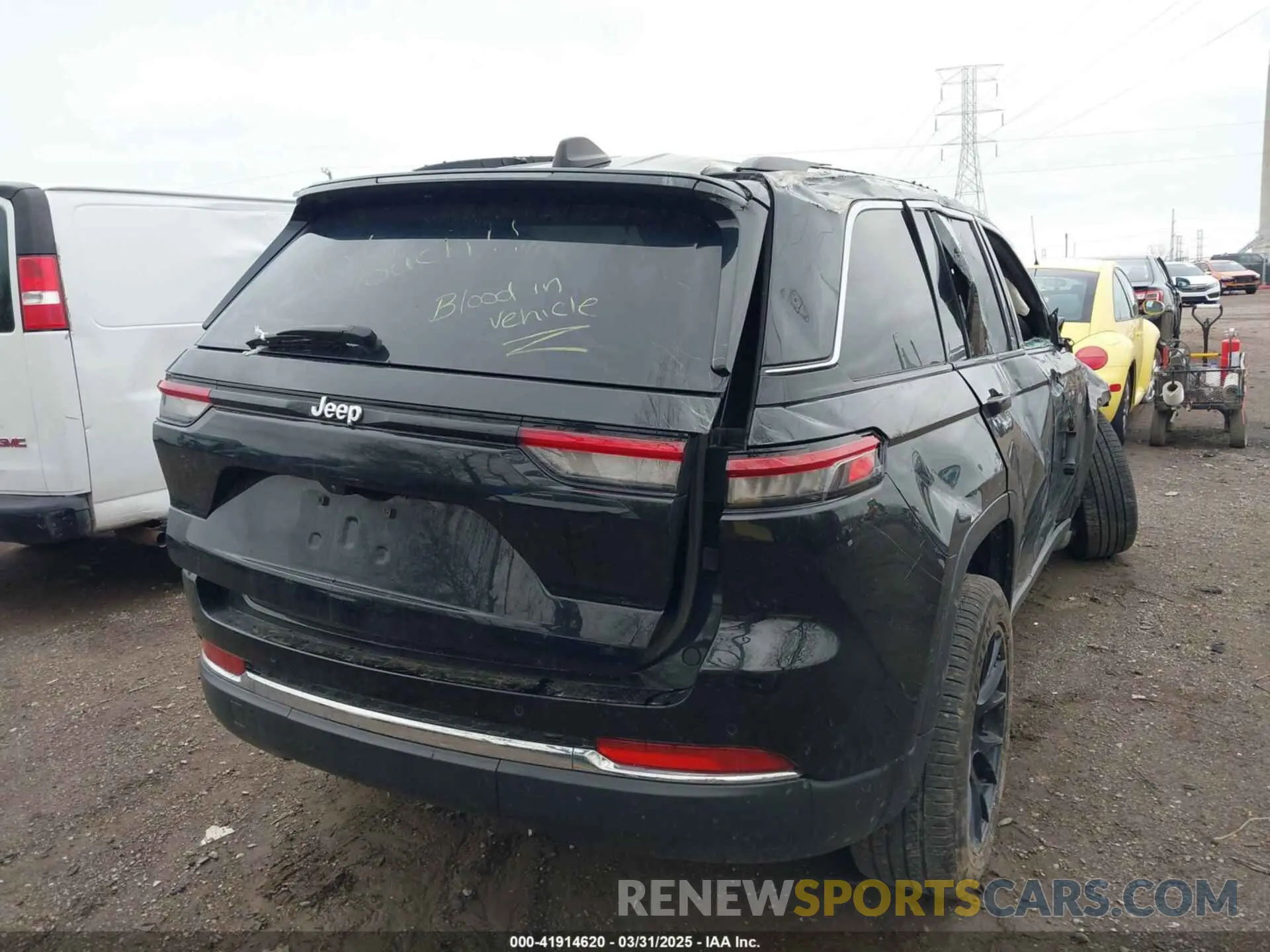 4 fotografías del automóvil dañado 1C4RJGAGXPC564210 JEEP GRAND CHEROKEE 2023