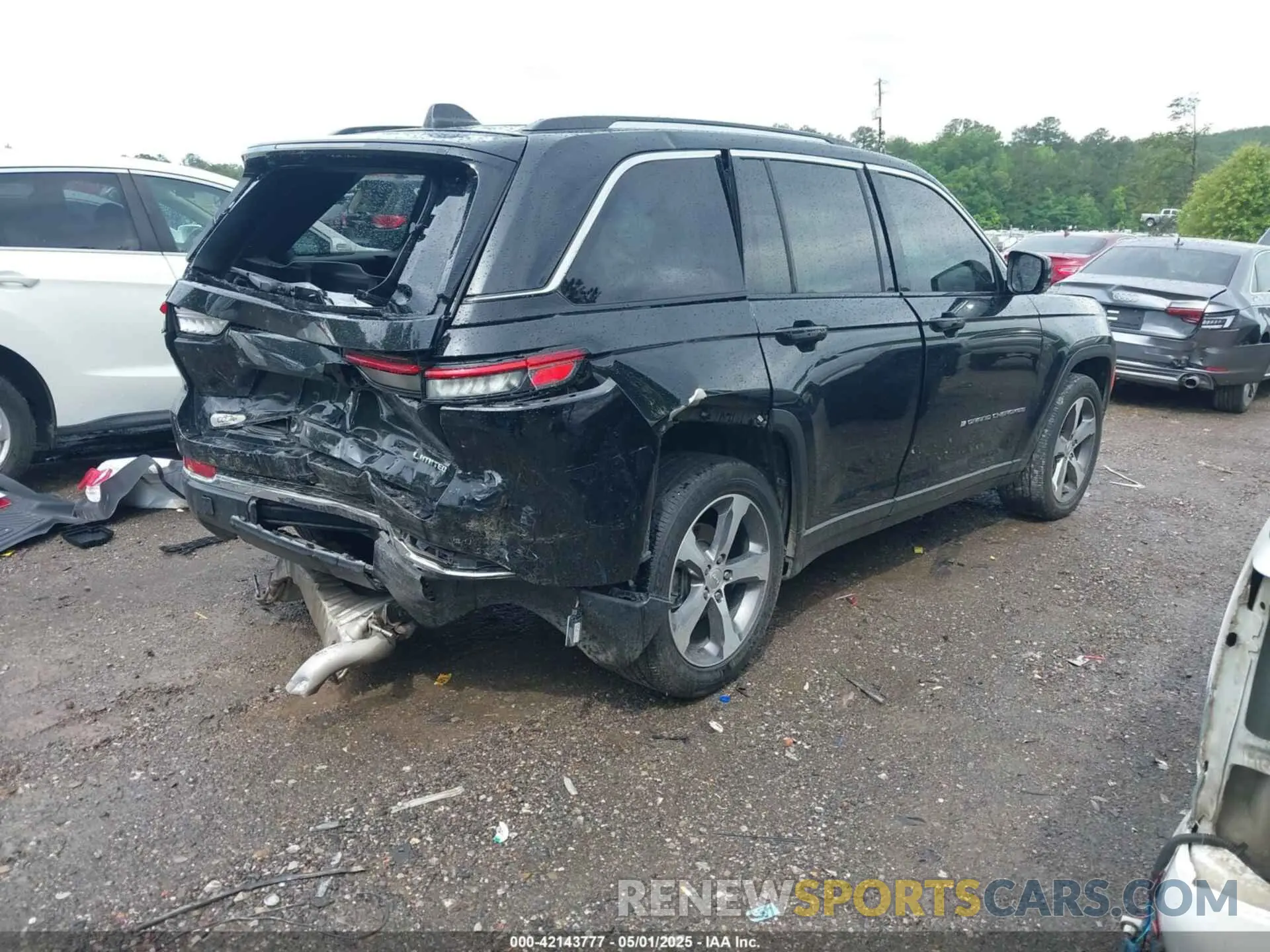 4 fotografías del automóvil dañado 1C4RJGBG1PC523186 JEEP GRAND CHEROKEE 2023