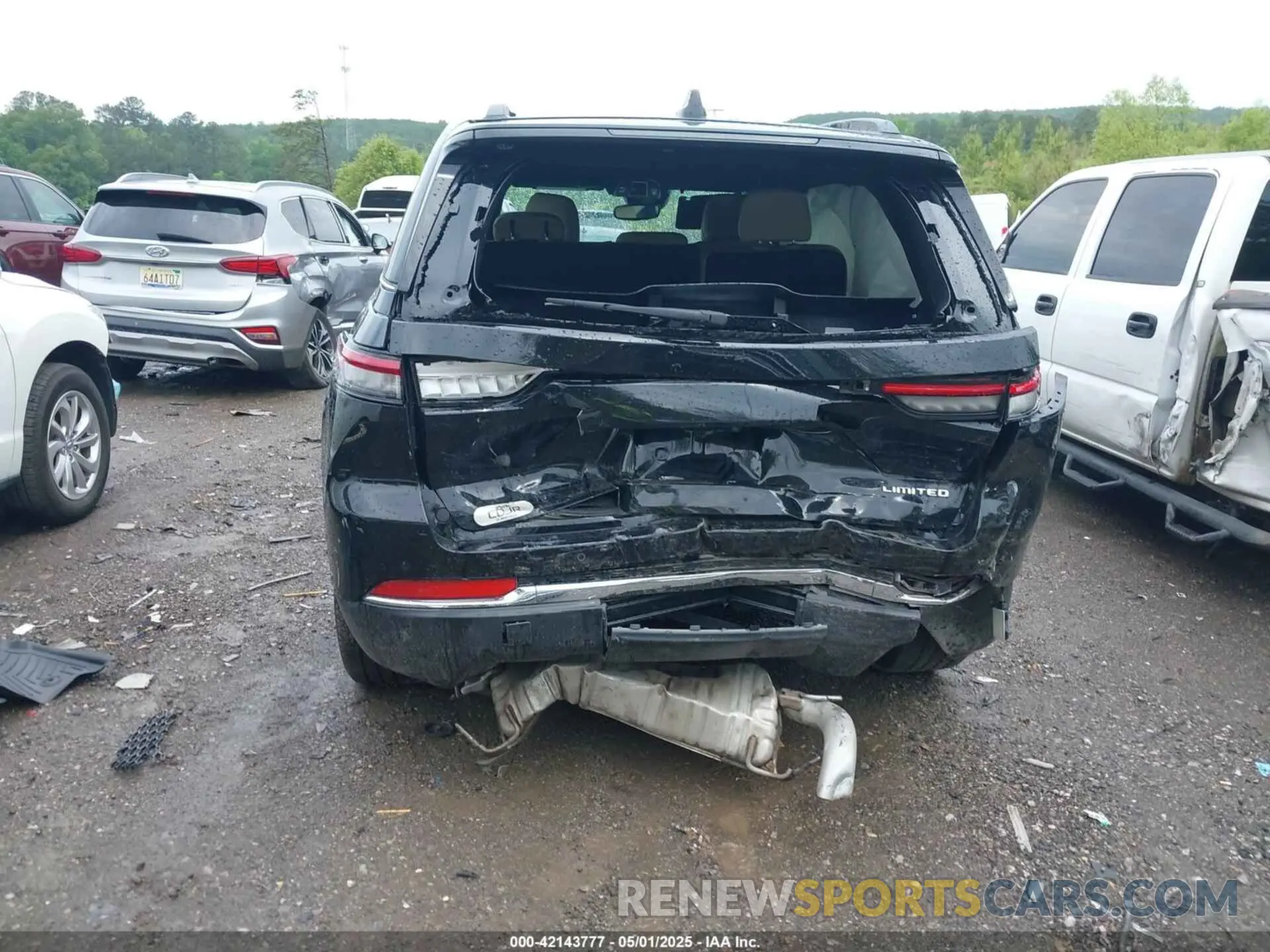 6 fotografías del automóvil dañado 1C4RJGBG1PC523186 JEEP GRAND CHEROKEE 2023