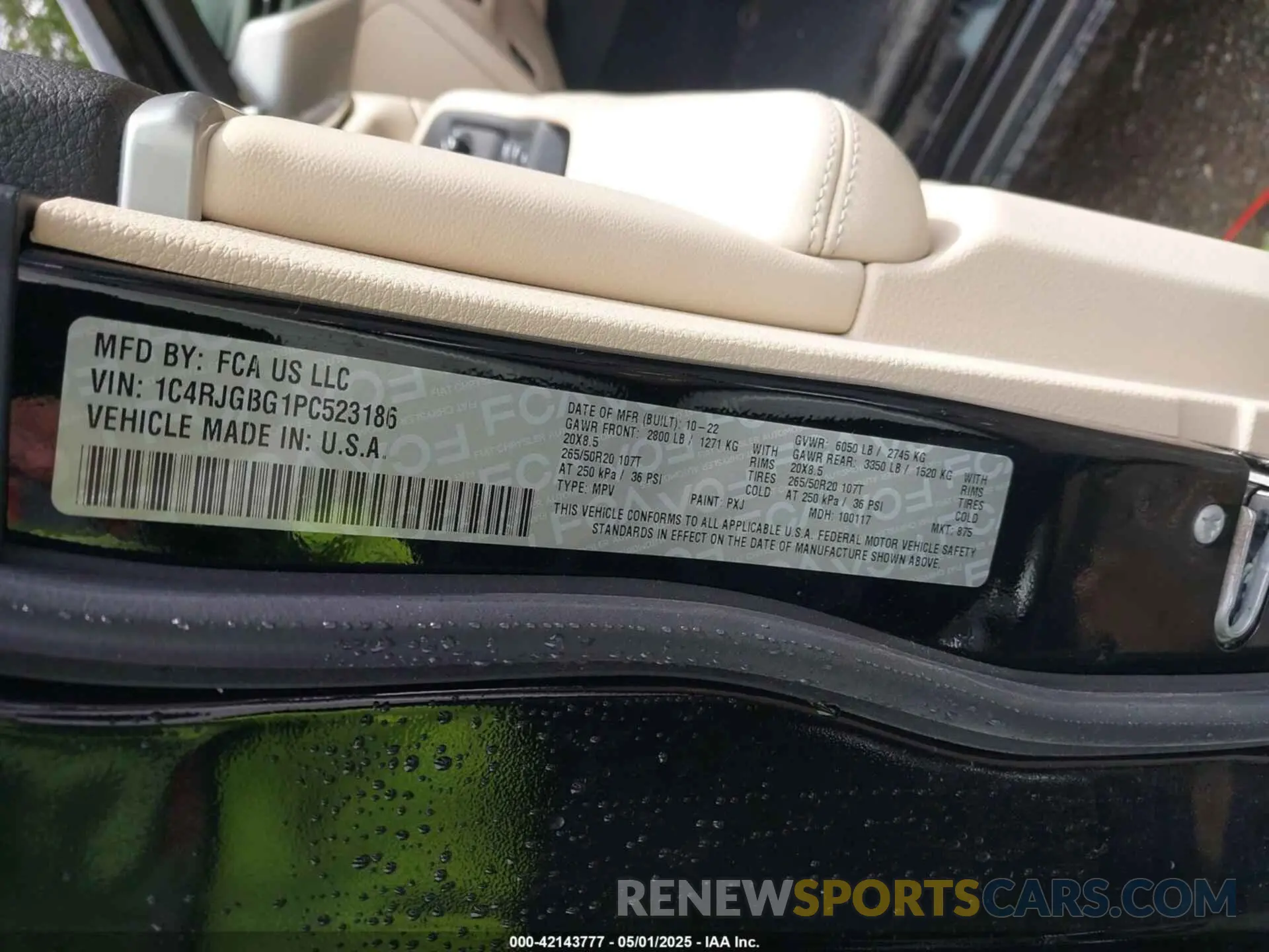 9 fotografías del automóvil dañado 1C4RJGBG1PC523186 JEEP GRAND CHEROKEE 2023