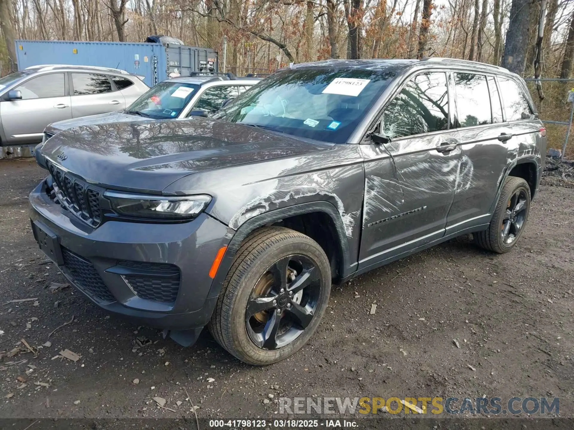 2 fotografías del automóvil dañado 1C4RJHAG3PC547500 JEEP GRAND CHEROKEE 2023