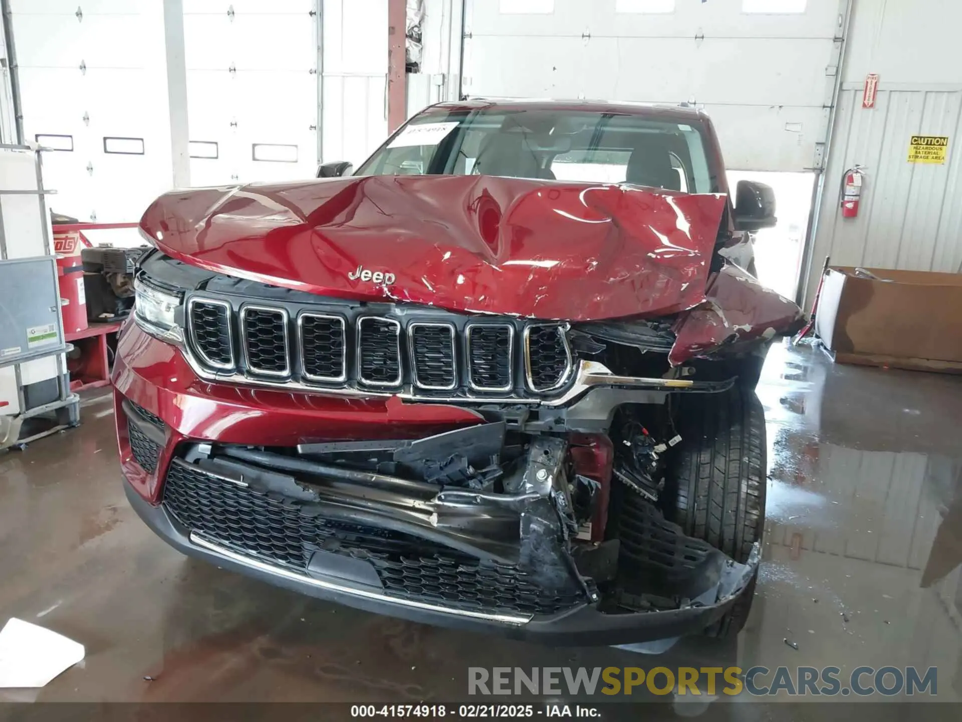 6 fotografías del automóvil dañado 1C4RJHAG5PC669520 JEEP GRAND CHEROKEE 2023