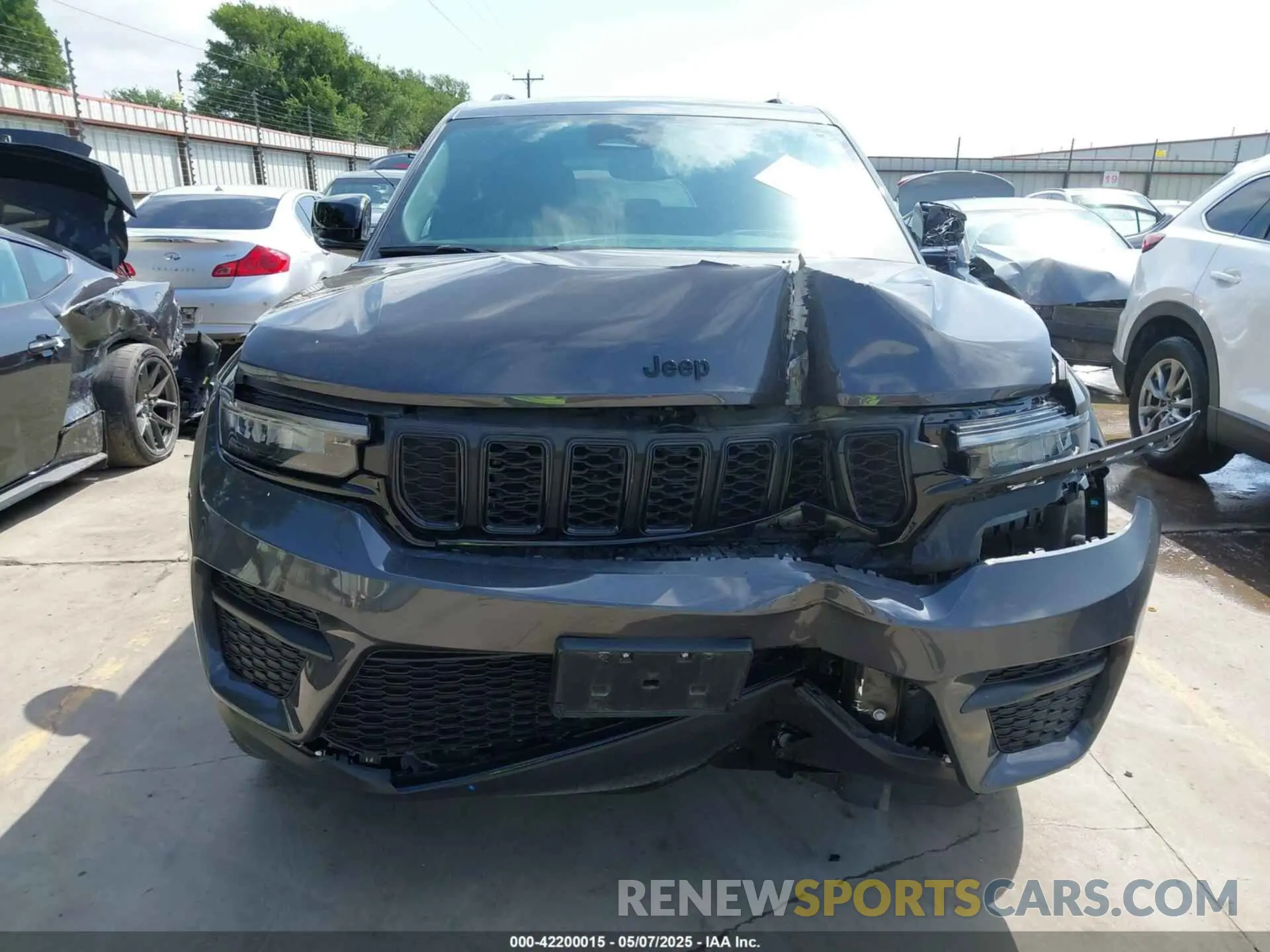 13 fotografías del automóvil dañado 1C4RJHAG6PC546003 JEEP GRAND CHEROKEE 2023