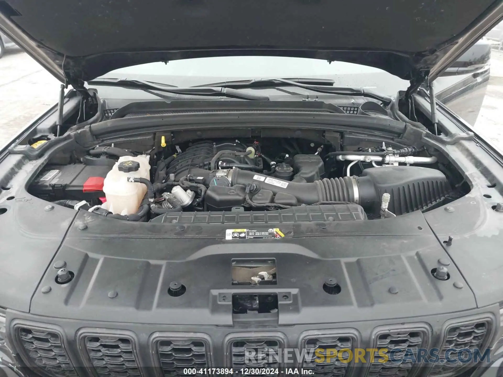 10 fotografías del automóvil dañado 1C4RJHAG6PC552500 JEEP GRAND CHEROKEE 2023