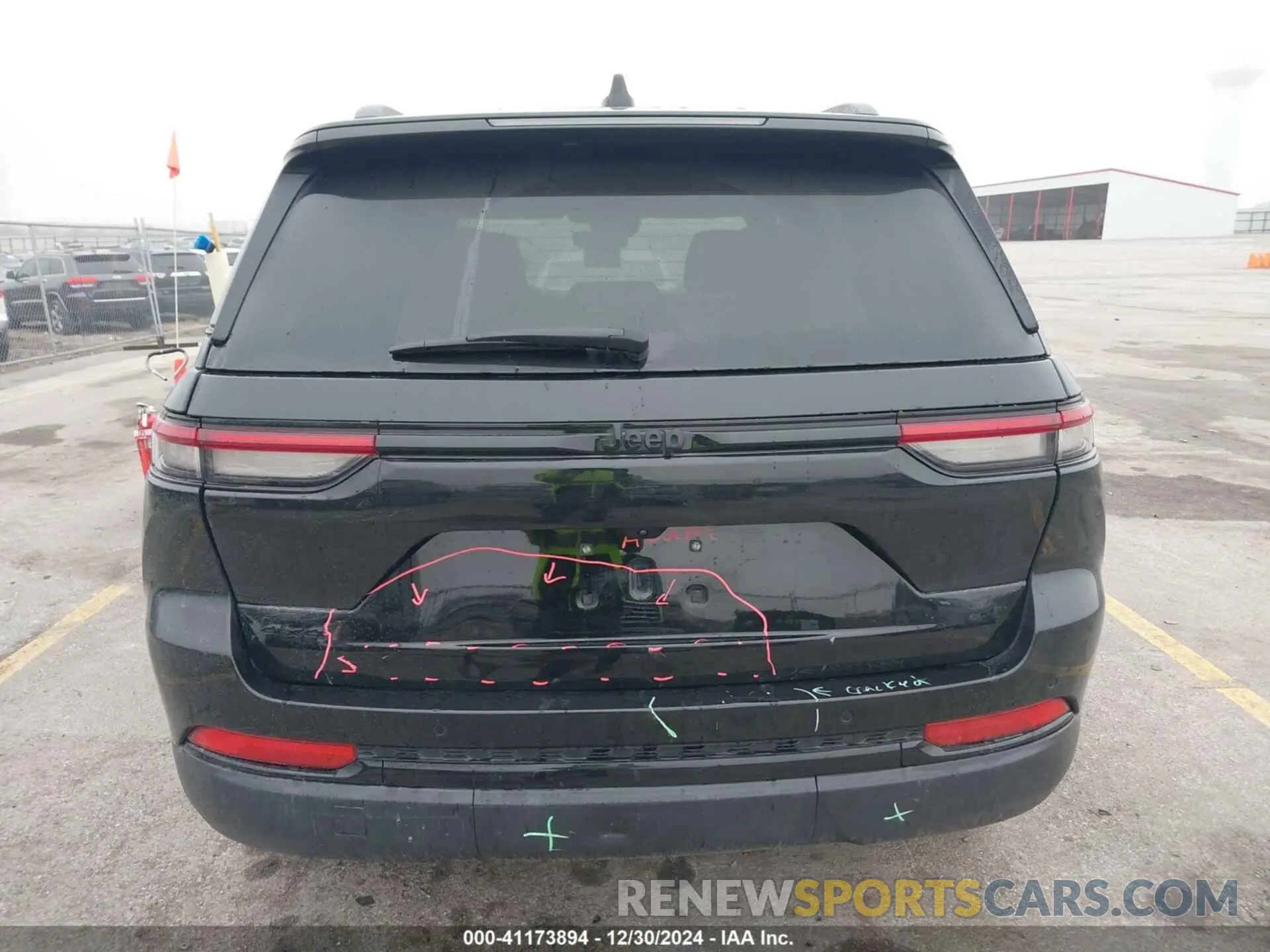 16 fotografías del automóvil dañado 1C4RJHAG6PC552500 JEEP GRAND CHEROKEE 2023