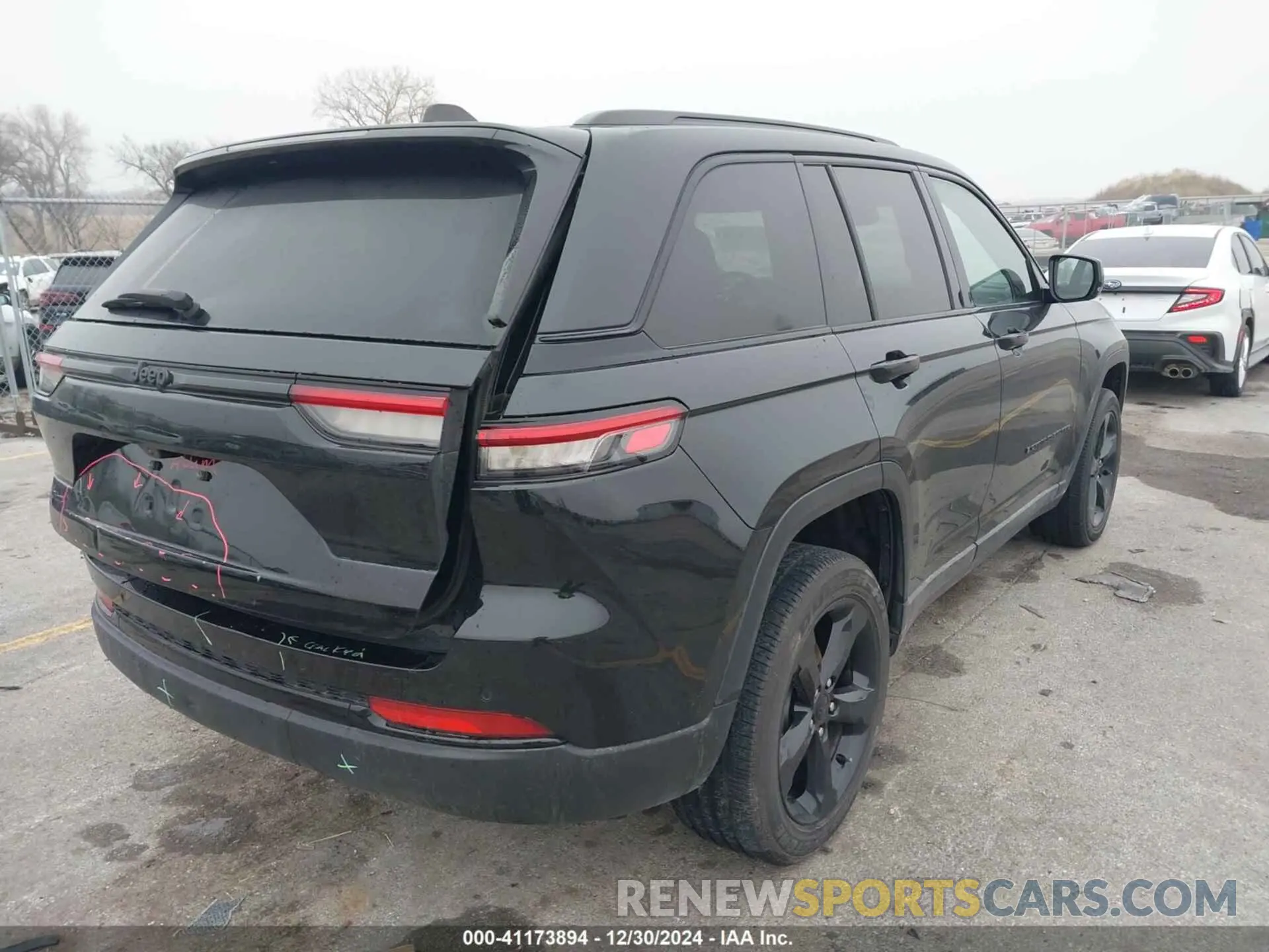 4 fotografías del automóvil dañado 1C4RJHAG6PC552500 JEEP GRAND CHEROKEE 2023