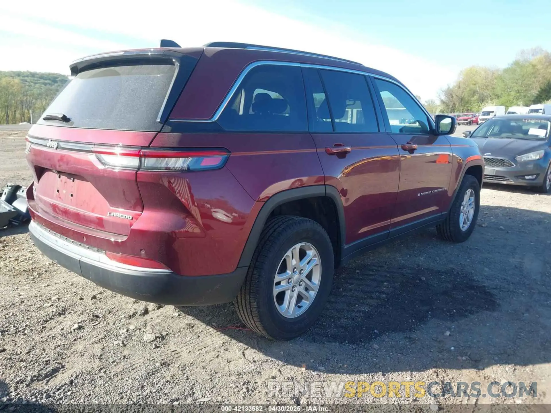4 fotografías del automóvil dañado 1C4RJHAG6PC593502 JEEP GRAND CHEROKEE 2023