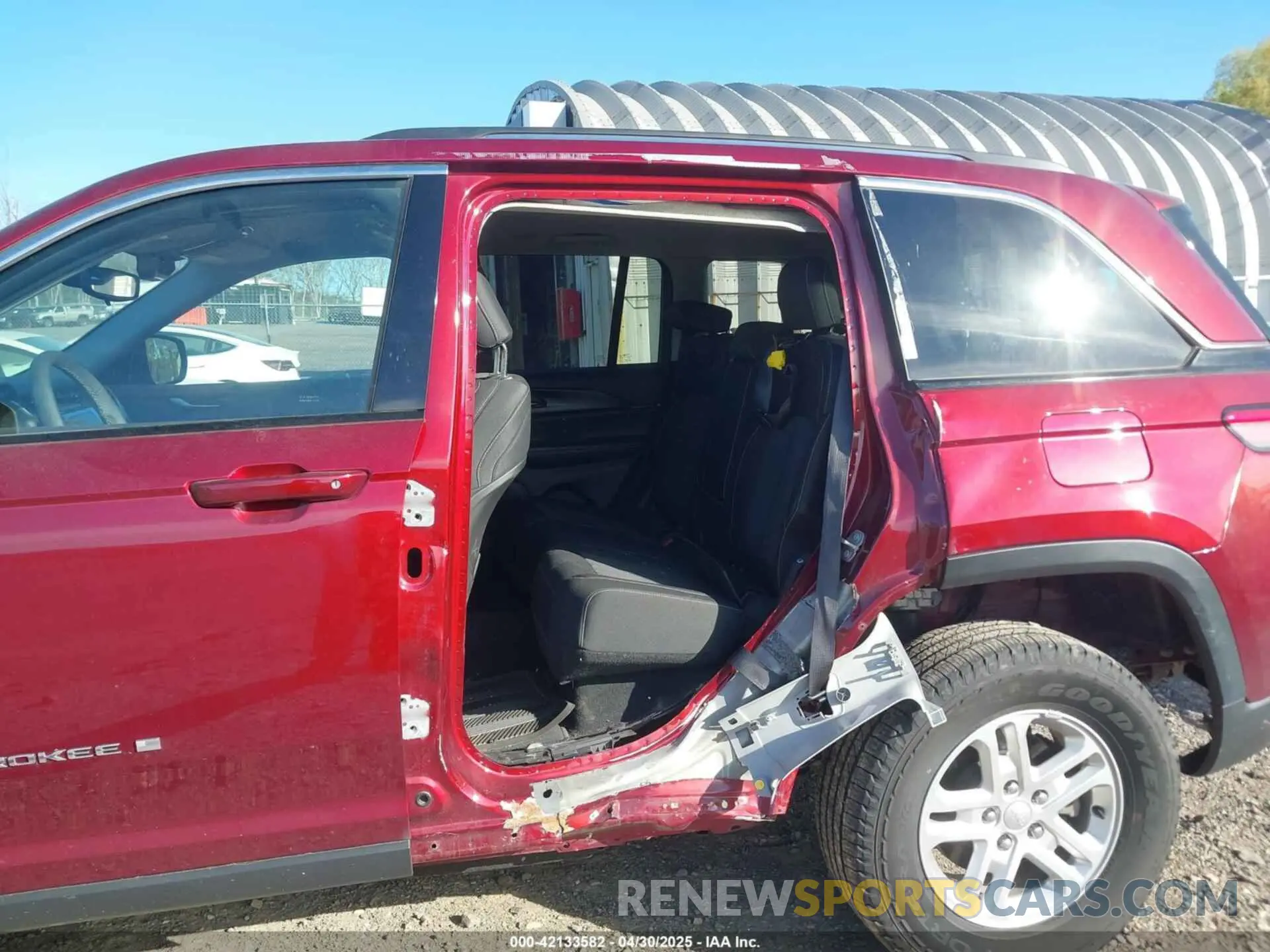 6 fotografías del automóvil dañado 1C4RJHAG6PC593502 JEEP GRAND CHEROKEE 2023