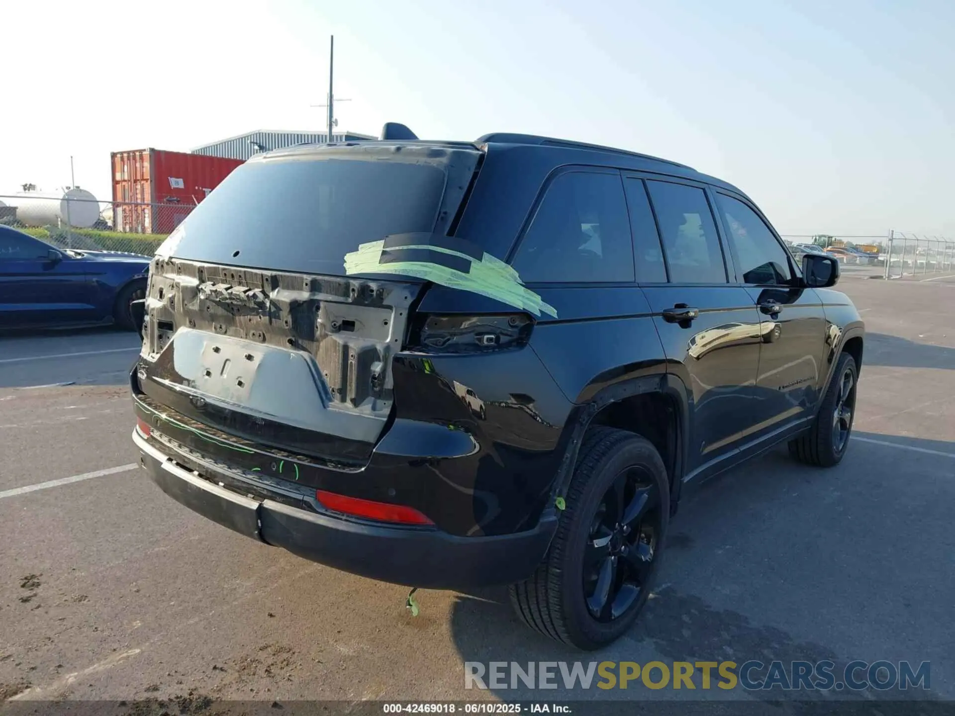 4 fotografías del automóvil dañado 1C4RJHAG7PC608850 JEEP GRAND CHEROKEE 2023