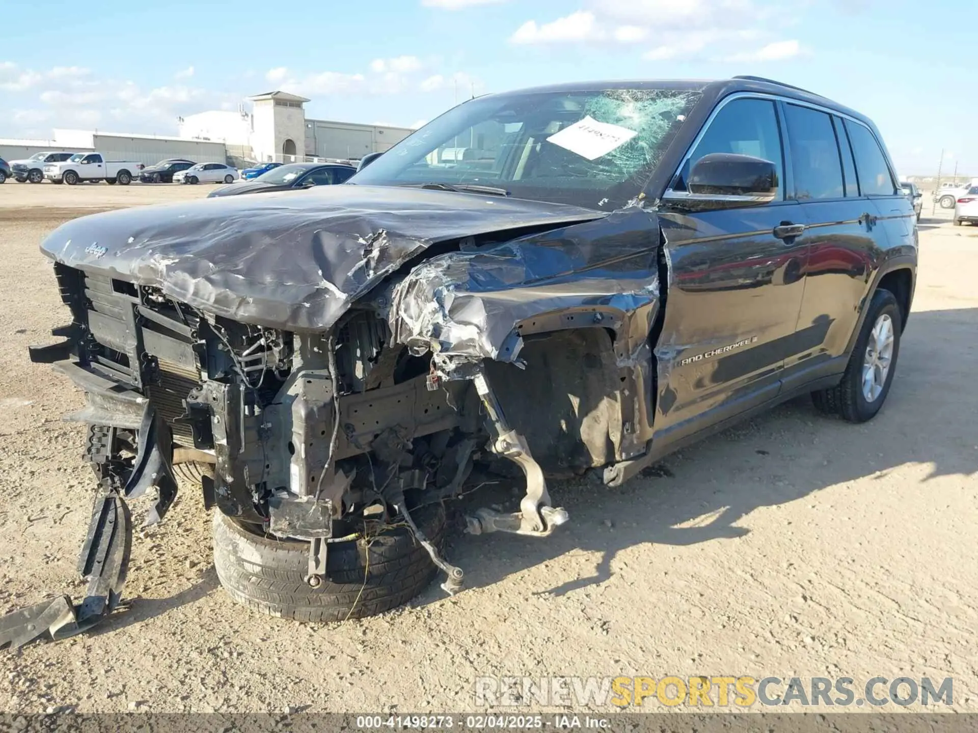 2 fotografías del automóvil dañado 1C4RJHBG3PC543204 JEEP GRAND CHEROKEE 2023